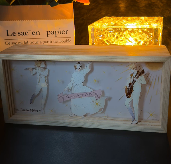 3Dナイトライト【Mrs.GREENAPPLE】