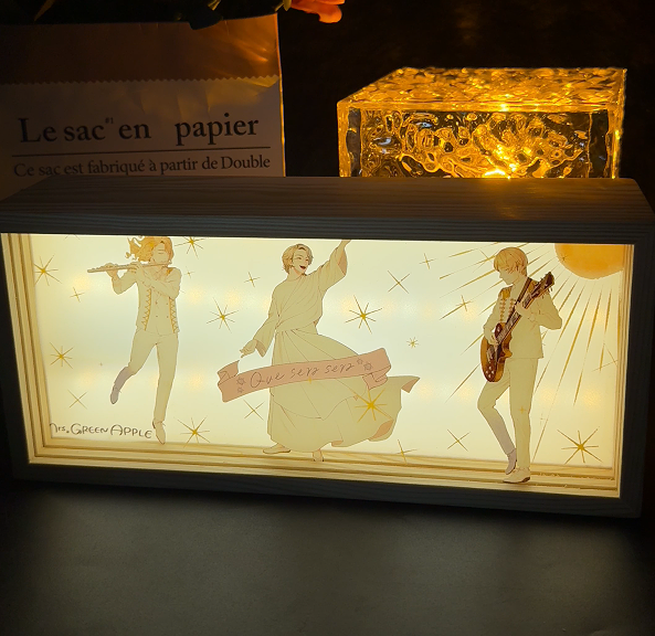 3Dナイトライト【Mrs.GREENAPPLE】