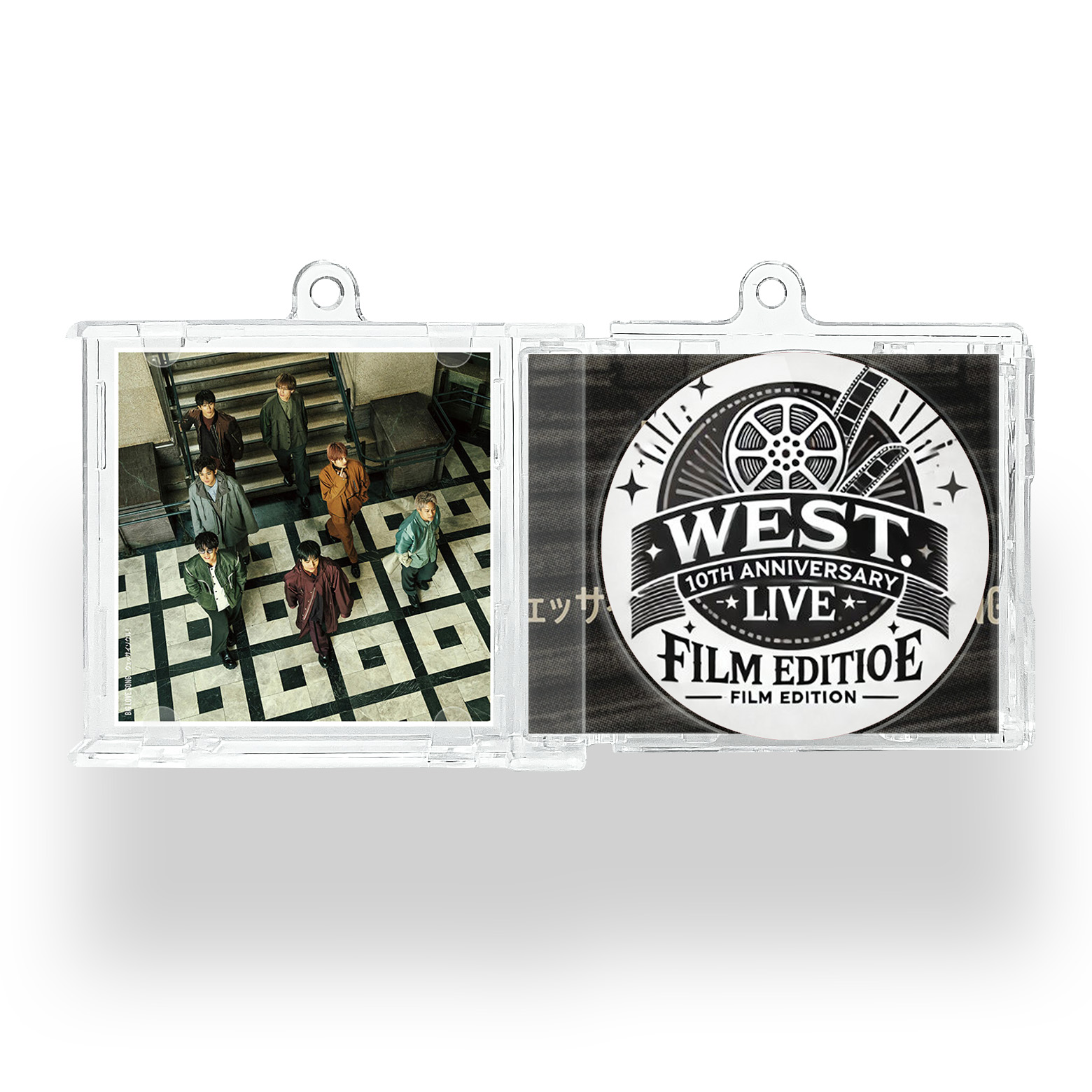 WEST グッズ |NFCミニCDキーリング【WEST./ジャニーズWEST/まぁ