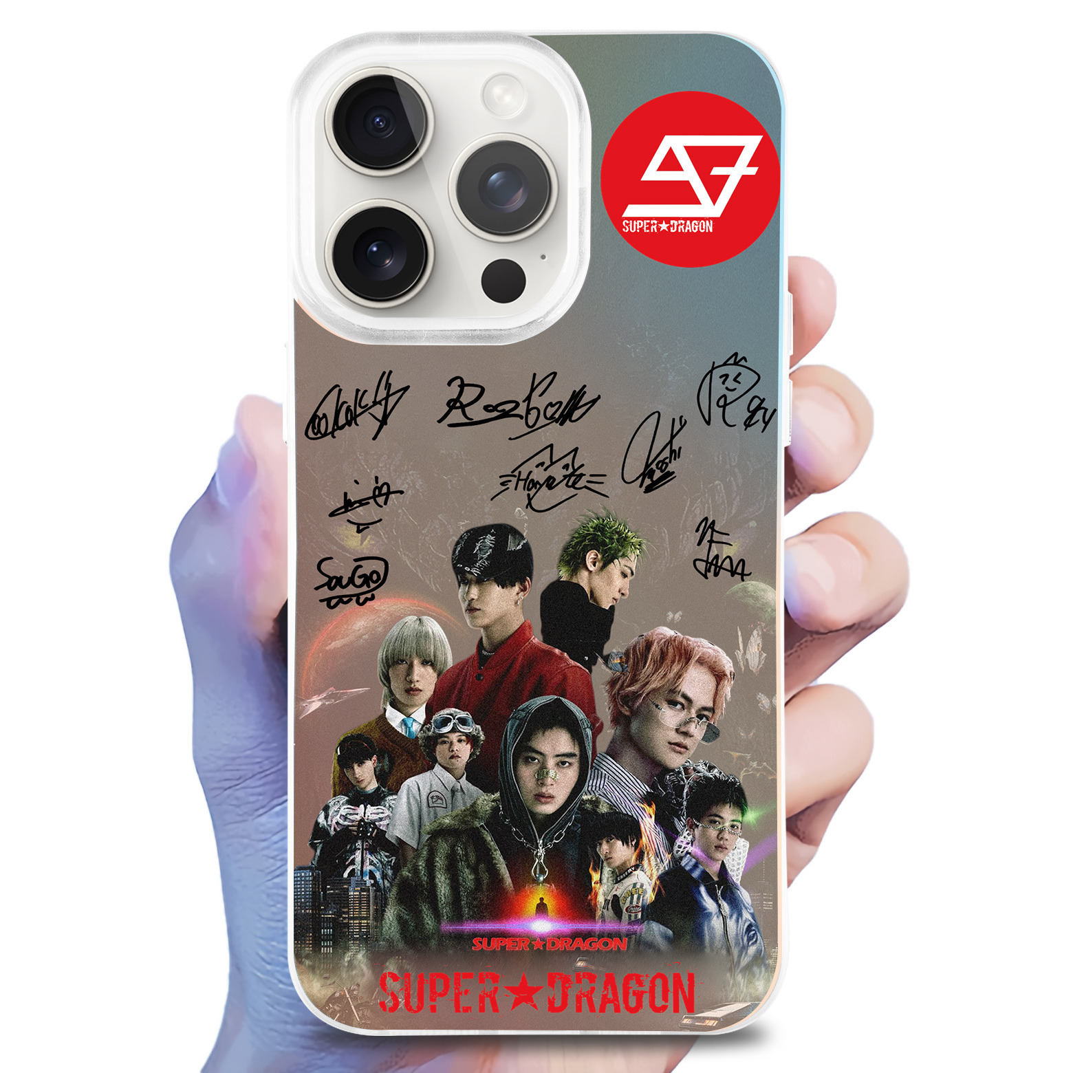 ミラースマホケース【SUPER★DRAGON/SUPER X】