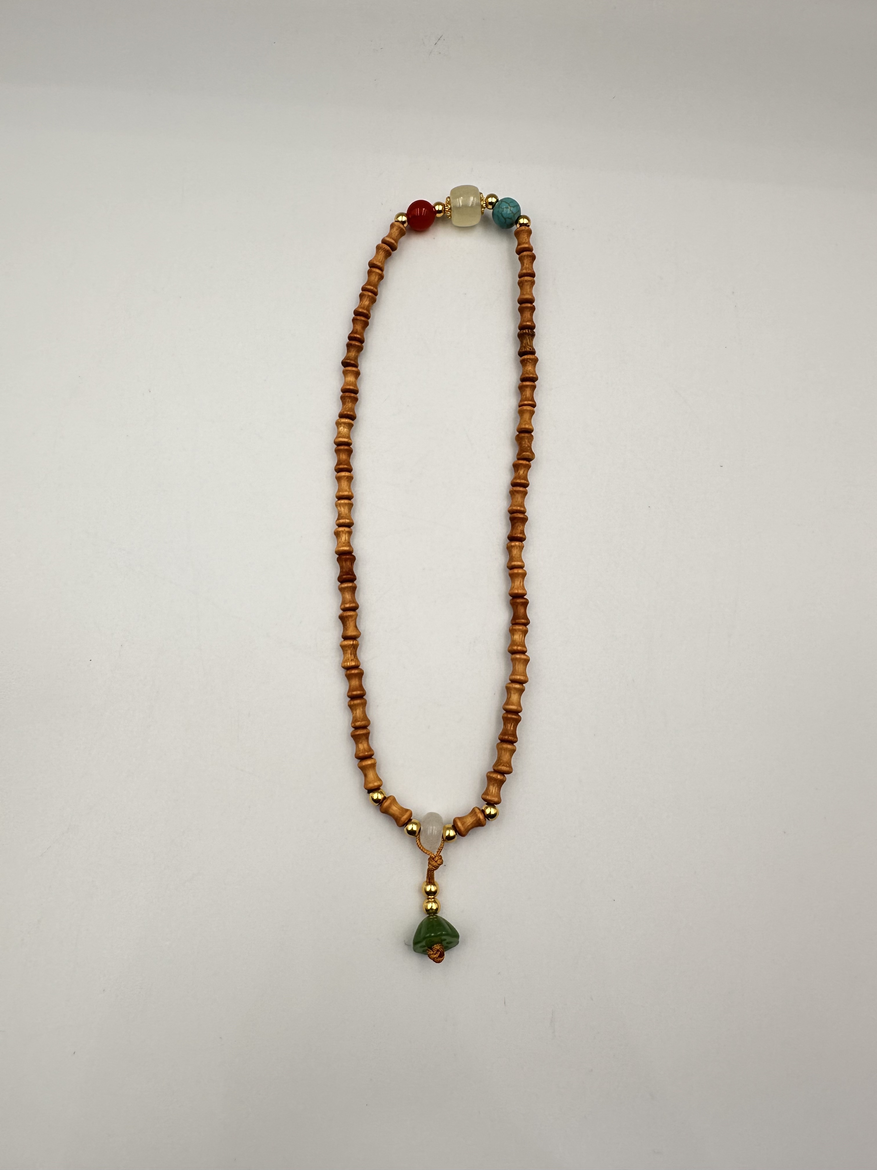 Exquisite Bead & Wood Jewelry. Wood, Lapis Lazuli and gem stones.