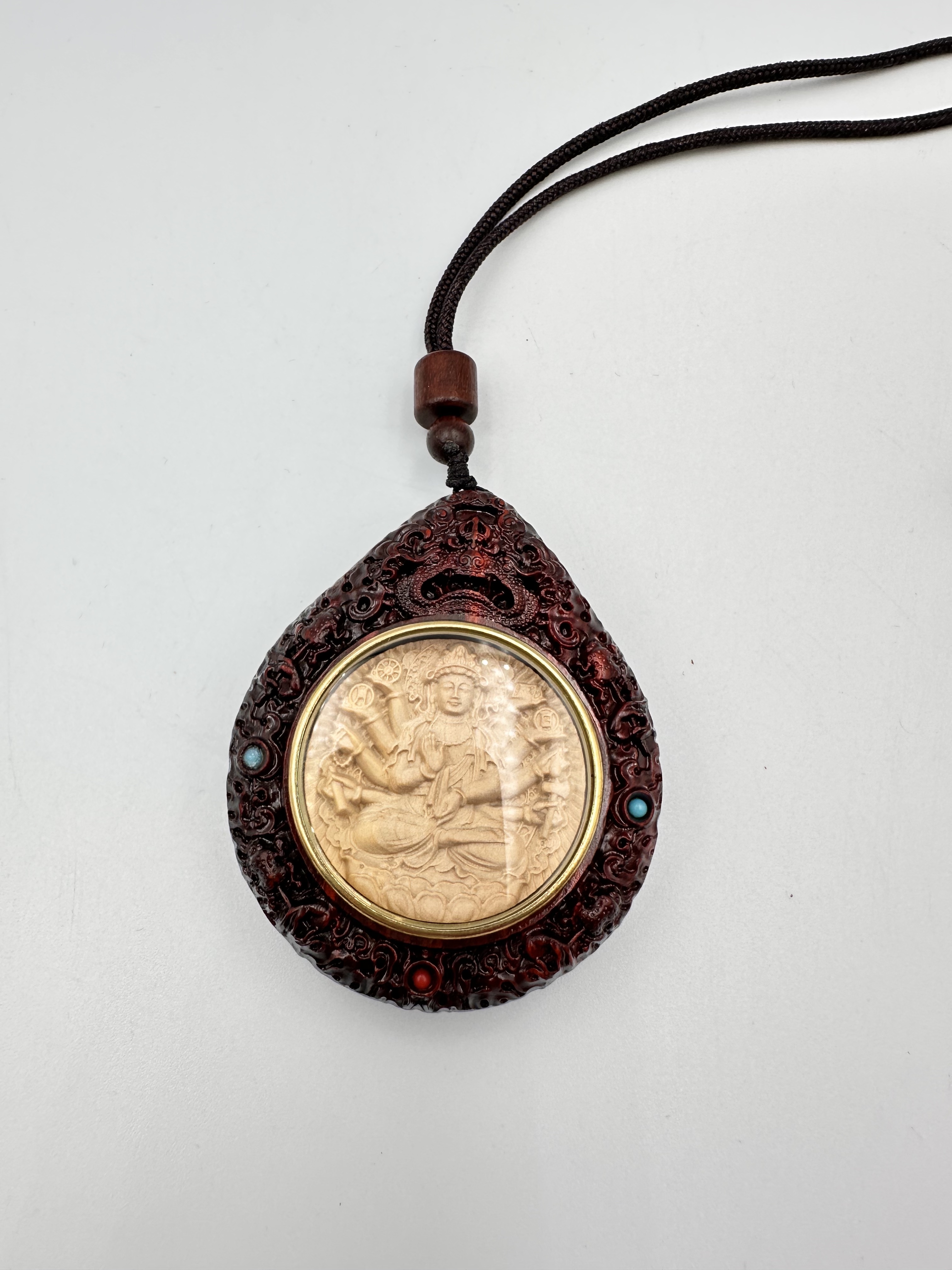 Exquisite Bead & Wood Jewelry. Wood, Lapis Lazuli and gem stones.