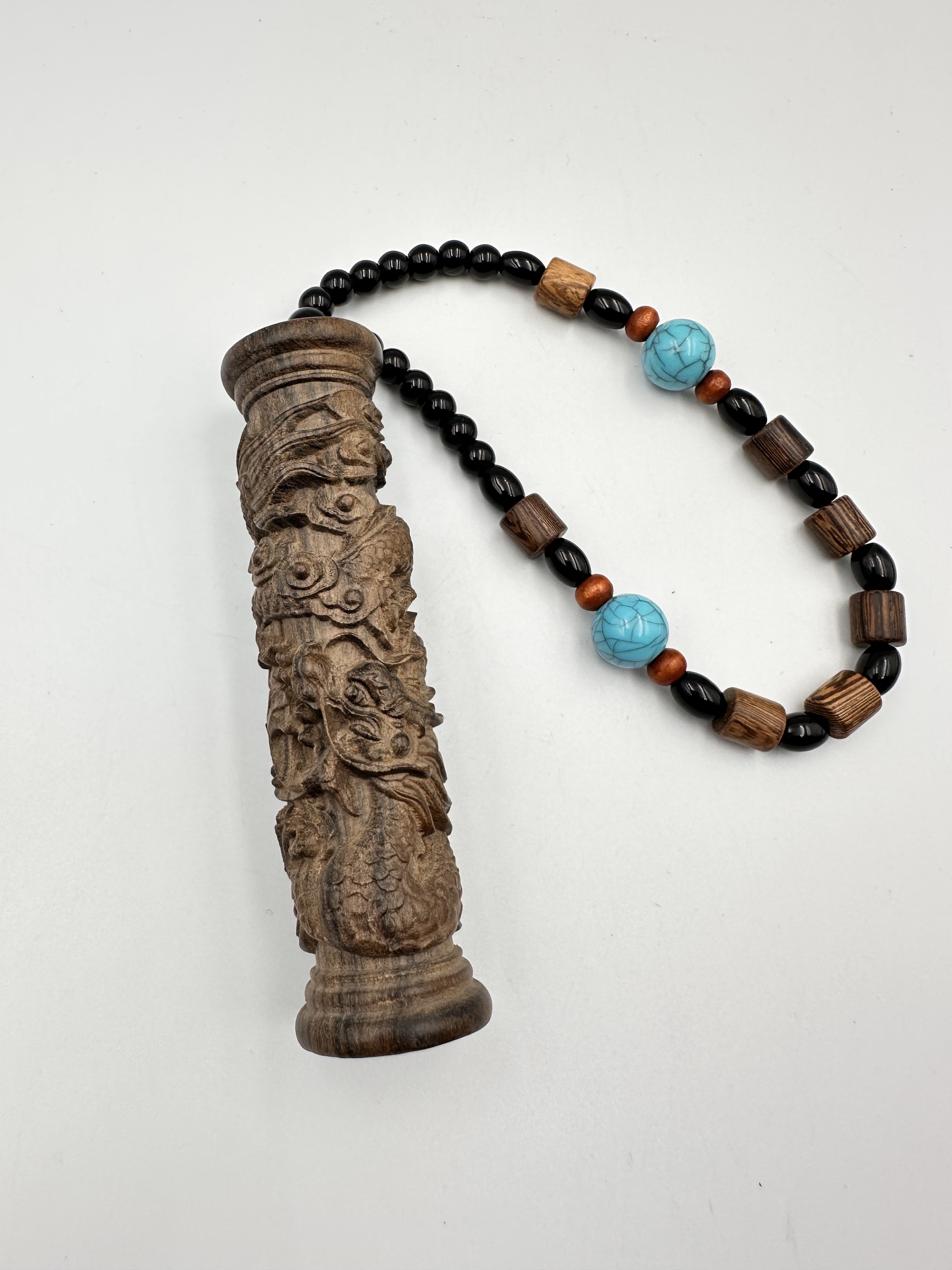 Exquisite Bead & Wood Jewelry. Wood, Lapis Lazuli and gem stones.