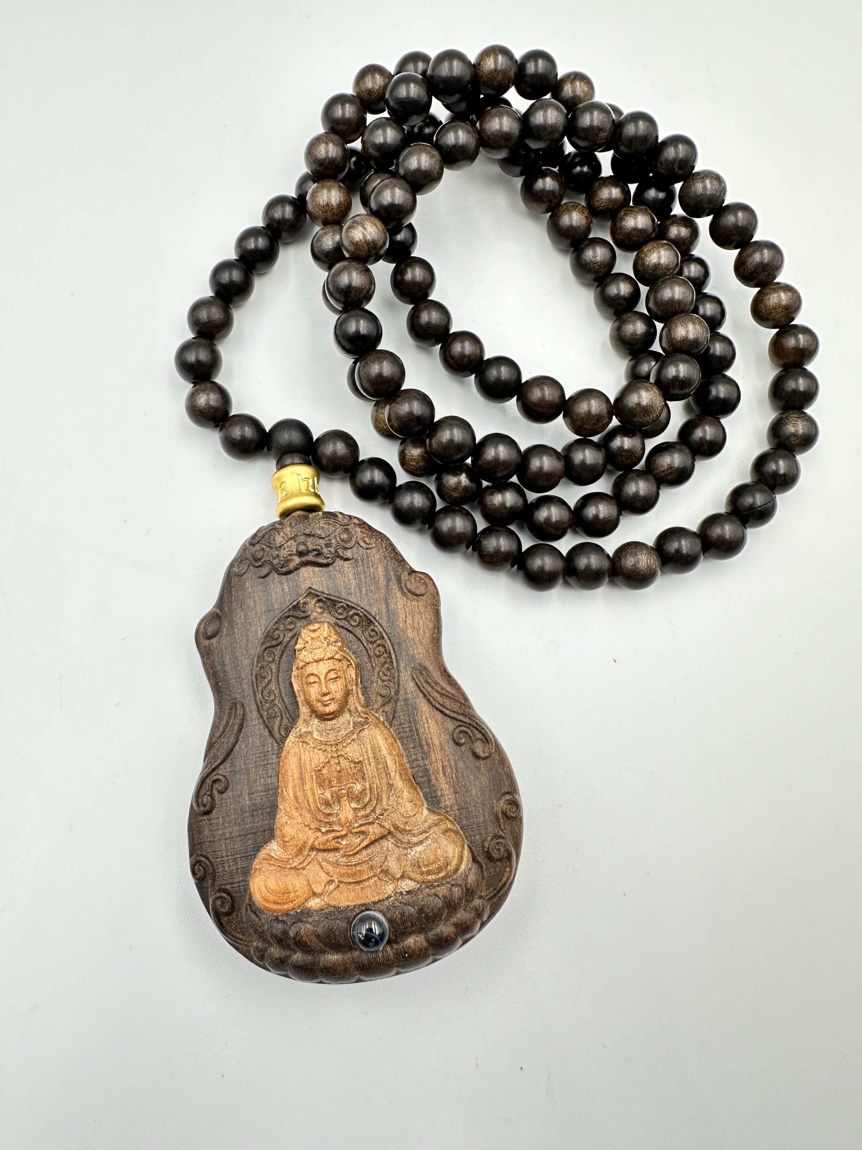 Exquisite Bead & Wood Jewelry. Wood, Lapis Lazuli and gem stones.