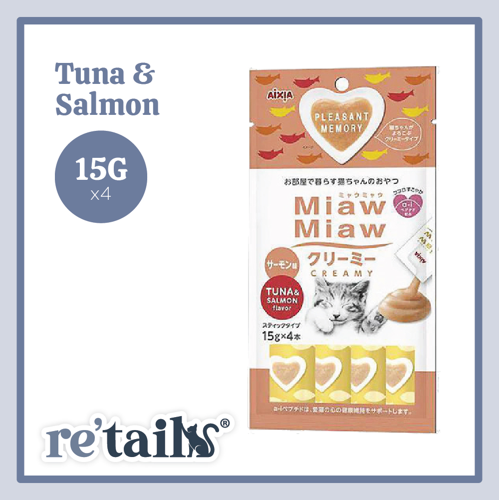 Aixia Miaw Miaw Creamy Treats (15g x 4)