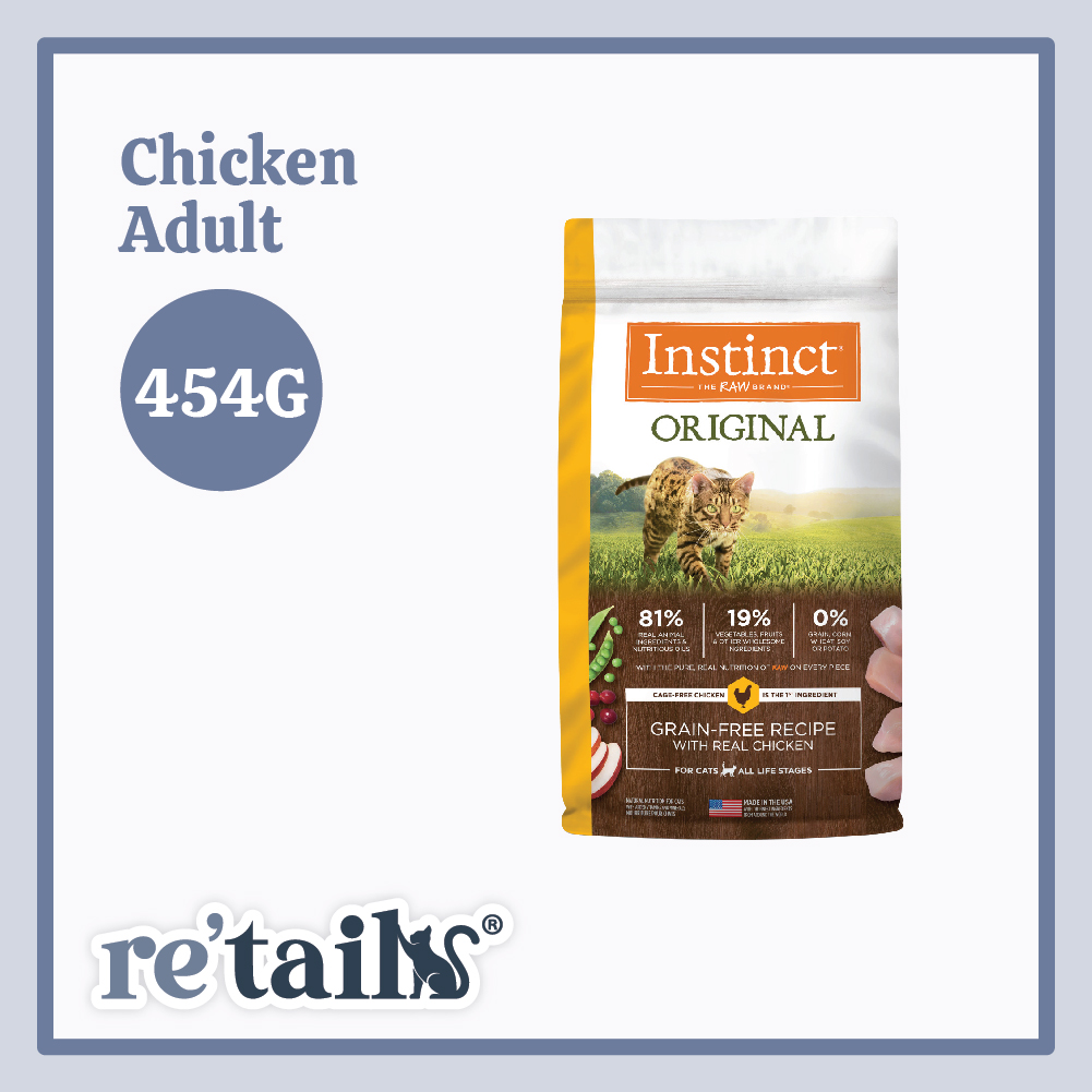 Instinct Original Grain Free Recipe (454g/2kg/2.2kg)