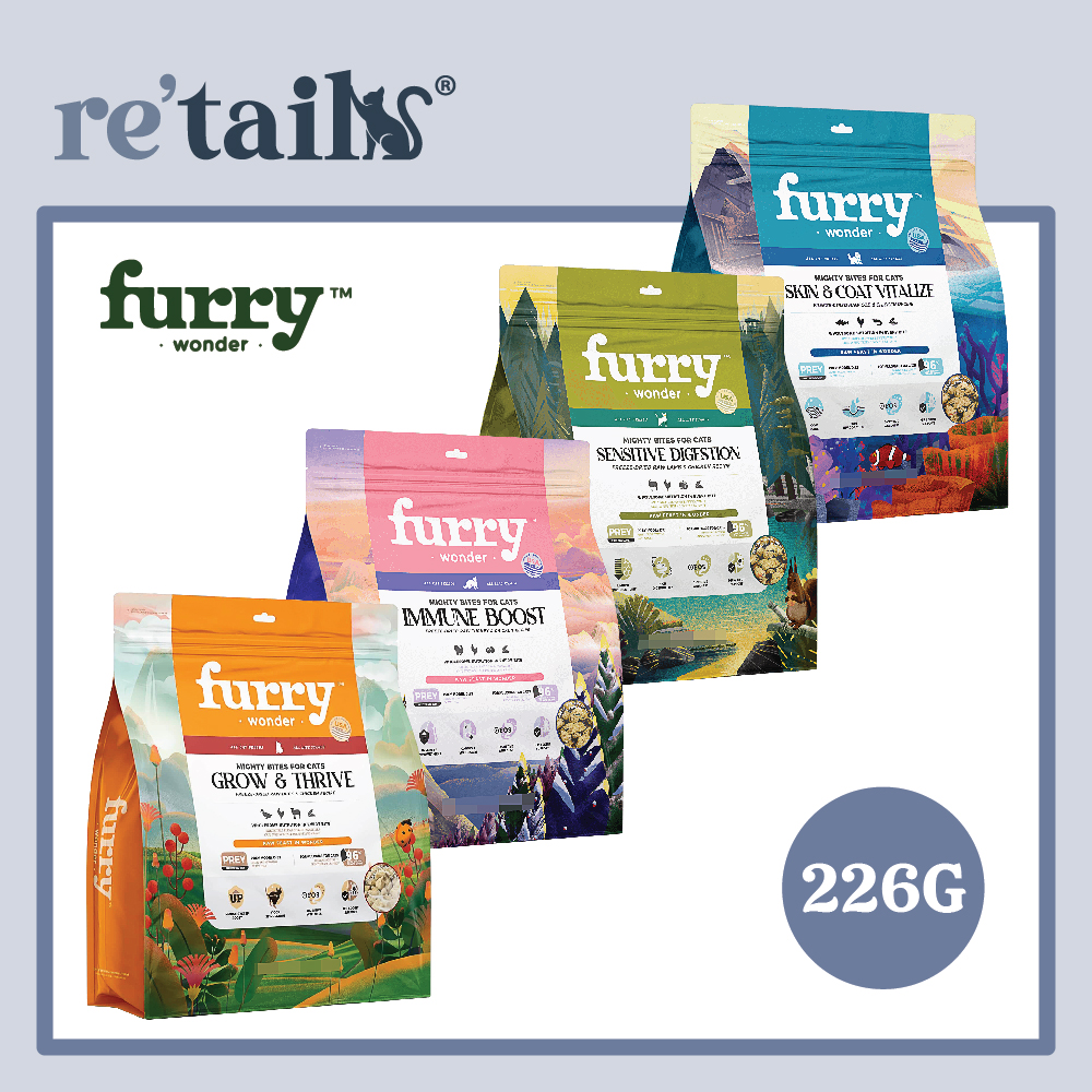 Furry Wonder Freeze Dried Raw (226g)
