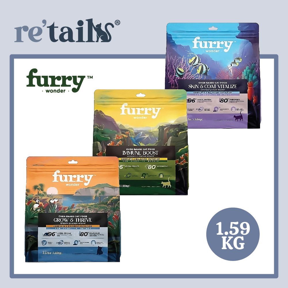 Furry Wonder Oven-Baked Cat Food (1.59kg)
