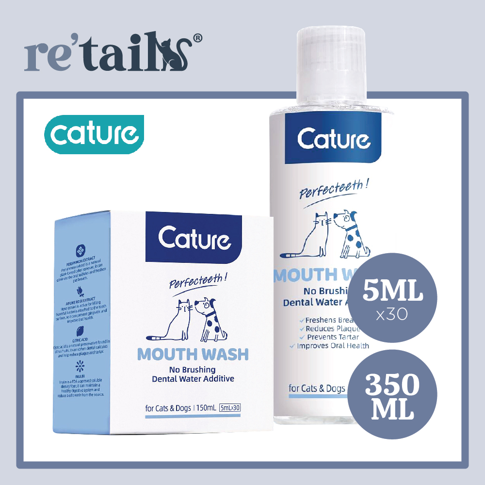 Cature Mouthwash Dental Water Additive (Bottle/Sachet)