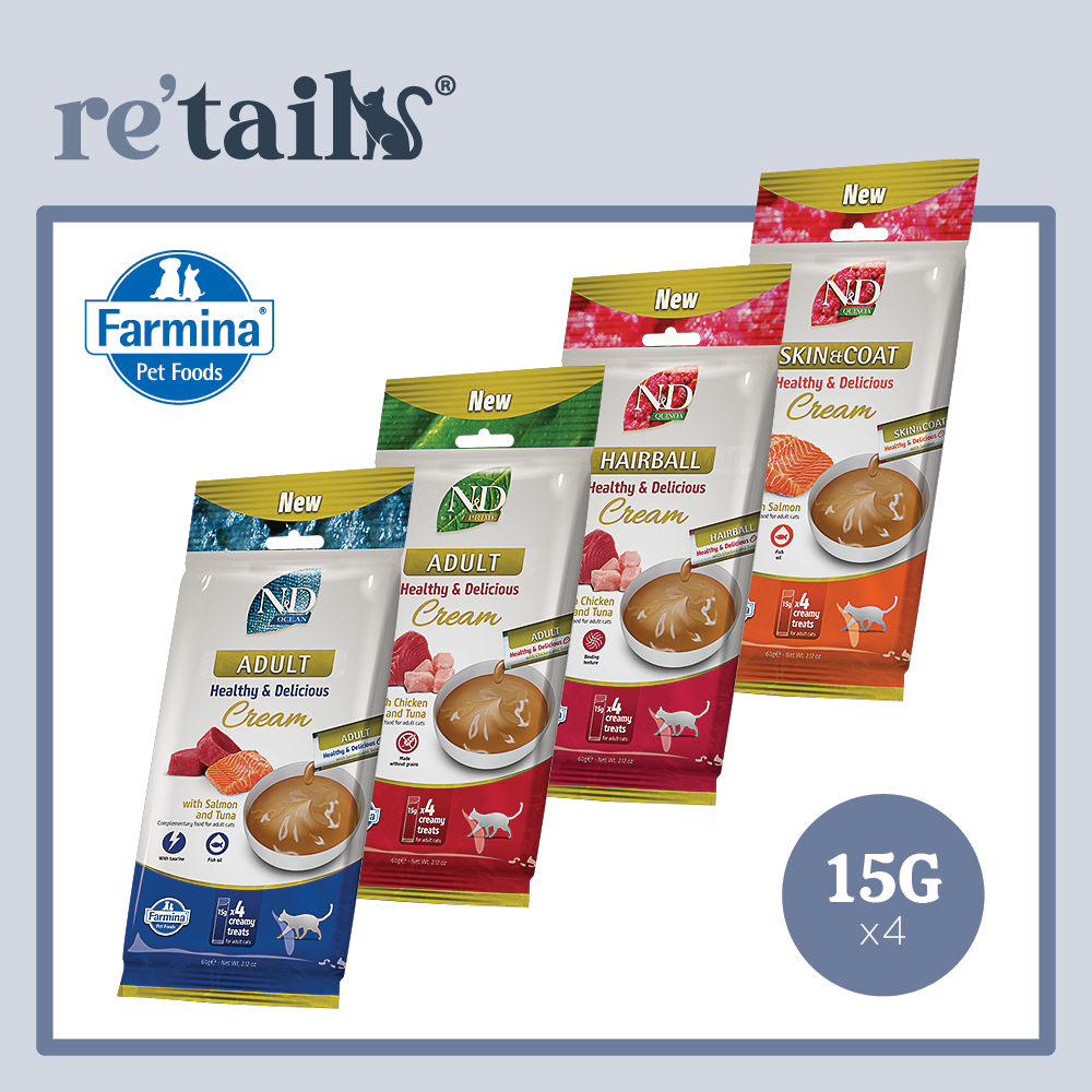 Farmina N&D Cream Treats Prime/Quinoa/Ocean (15g x 4)