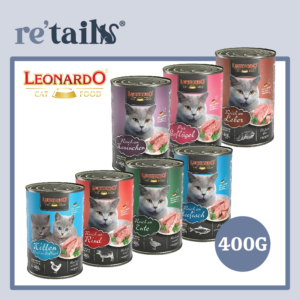 Leonardo Rich In Canned Food (400g)