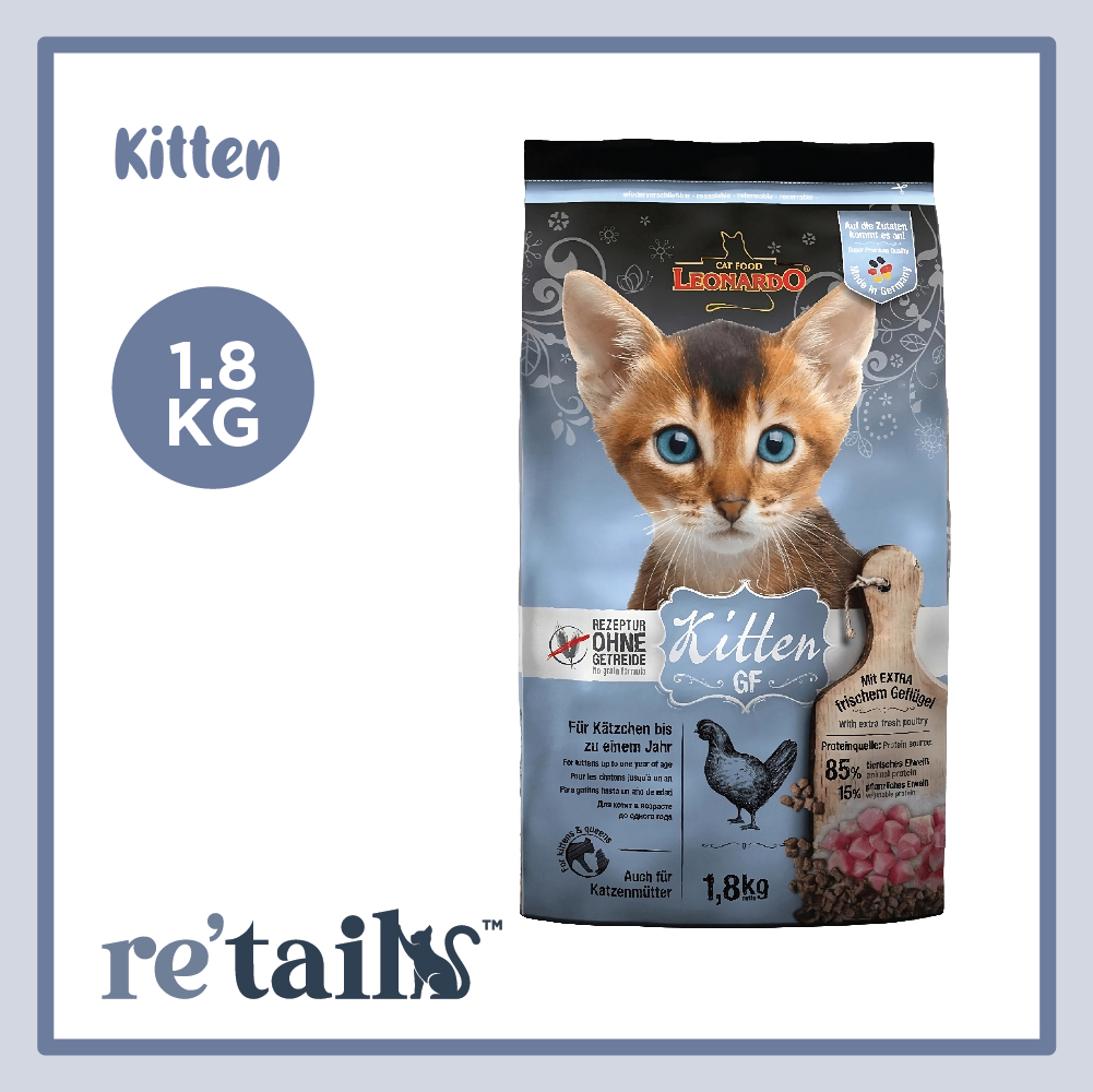 Leonardo Grain Free Cat Dry Food (1.8kg)