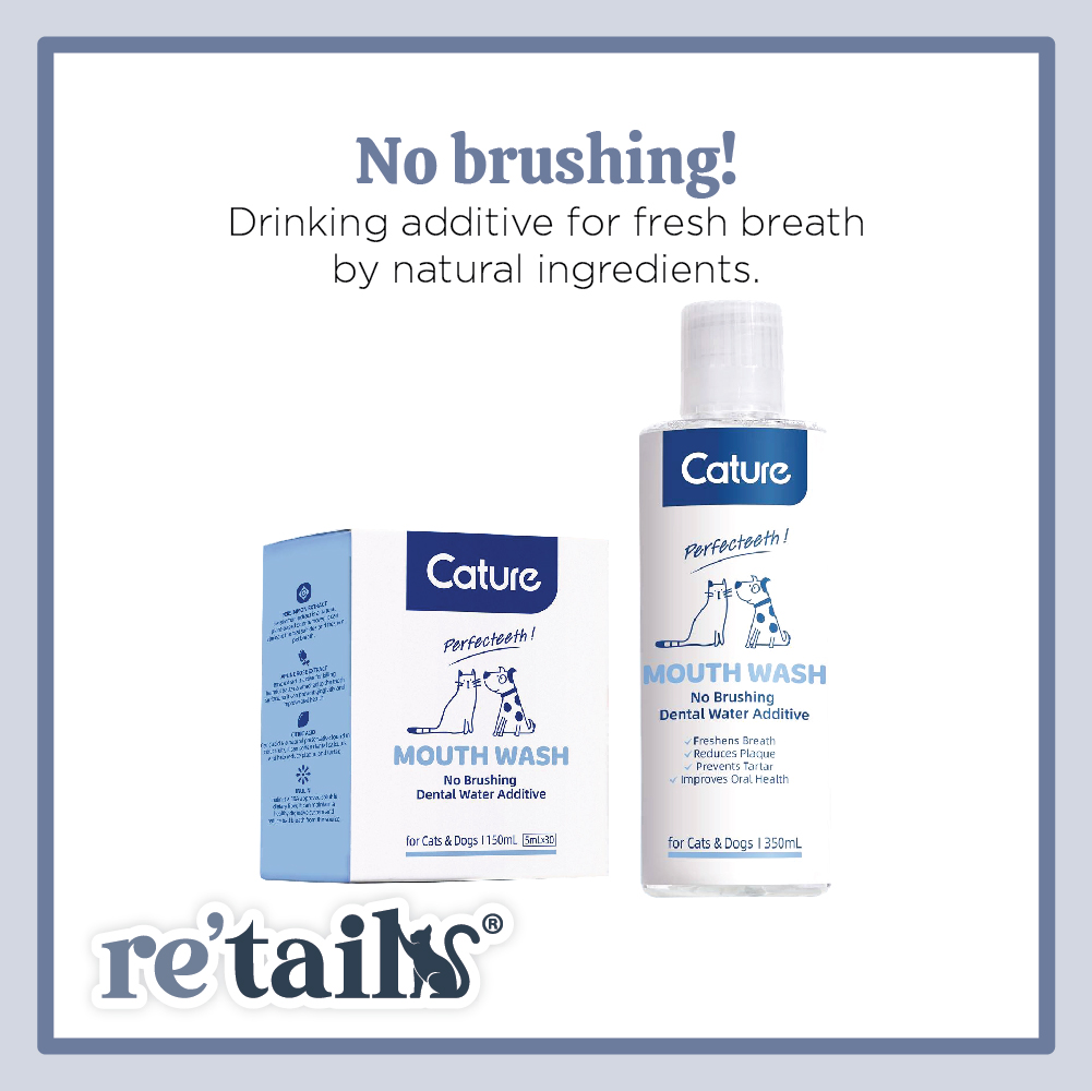 Cature Mouthwash Dental Water Additive (Bottle/Sachet)