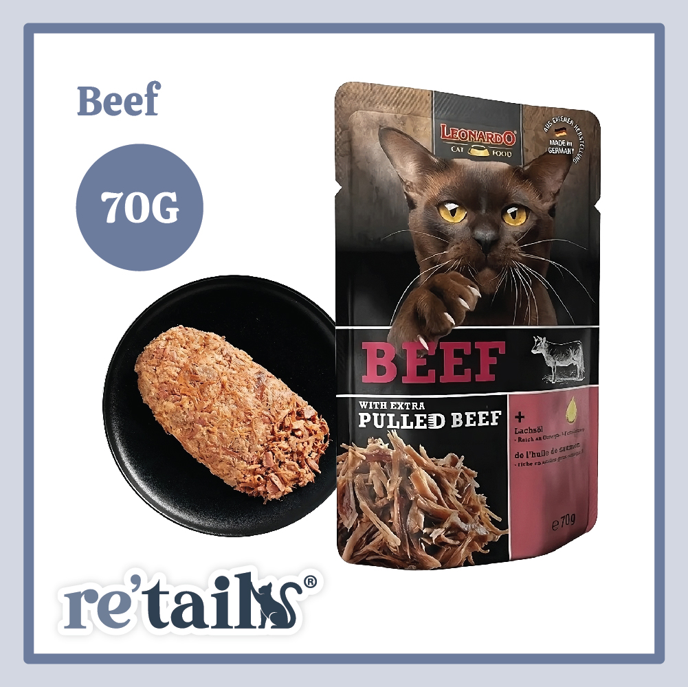 Leonardo Pulled Beef Pouch (70g)