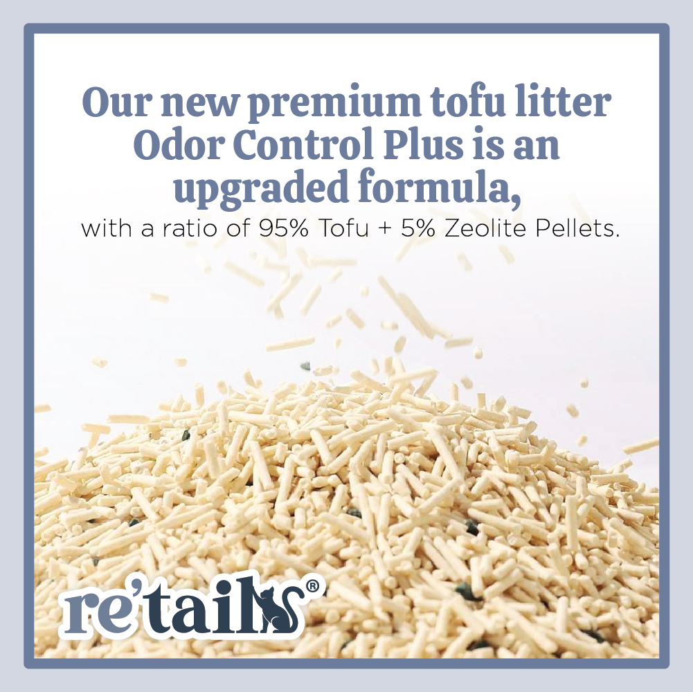 Cature Natural Tofu Clumping Cat Litter (7L x 2)