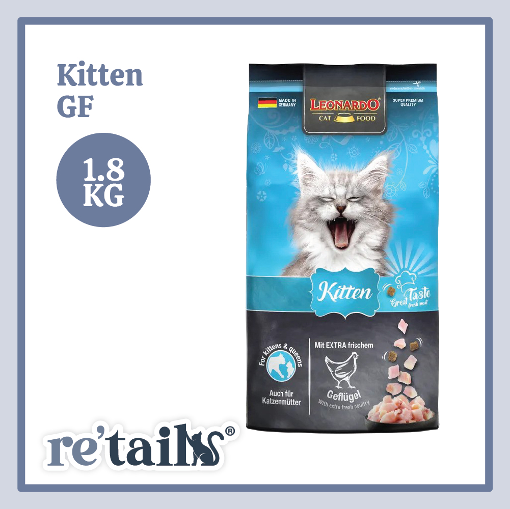 Leonardo Super Premium Grain Free Cat Dry Food (1.8kg)