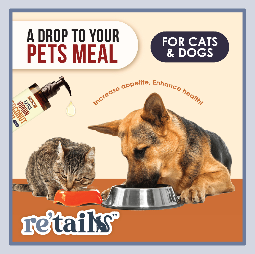 Nanovet Extra Virgin Coconut Oil (100ml)