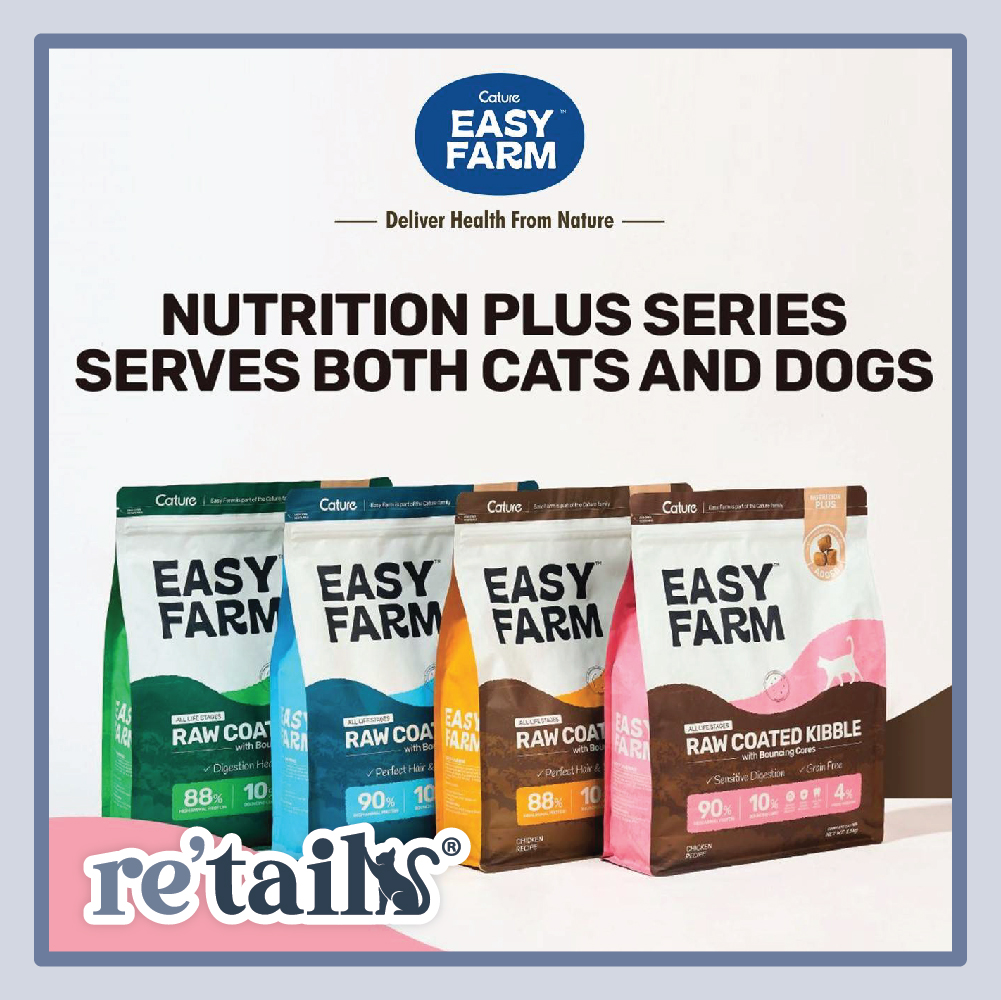 Cature Easy Farm Raw Coated Kibble (1.5kg)