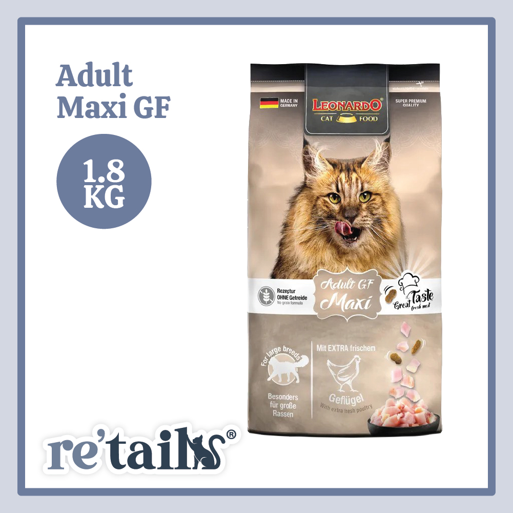 Leonardo Super Premium Grain Free Cat Dry Food (1.8kg)