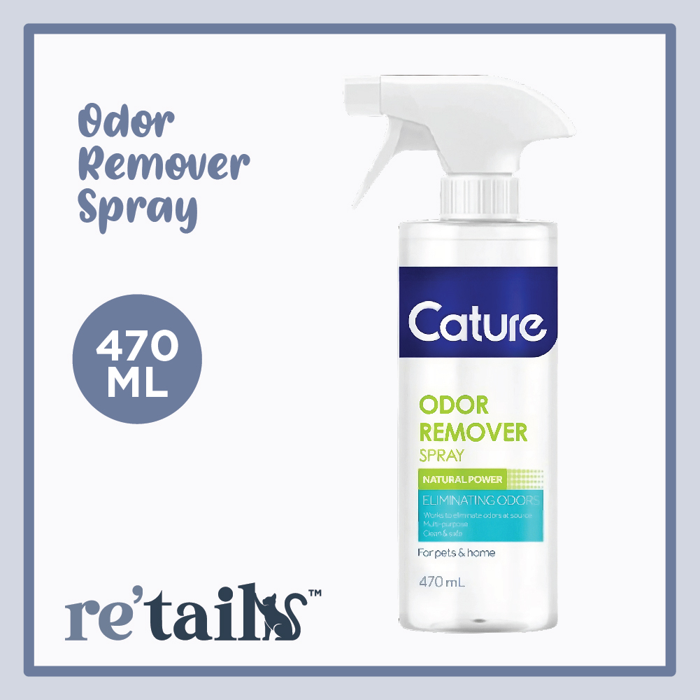 Cature Odor Remover Spray / Multi-purpose Disinfectant Spray (470ml)
