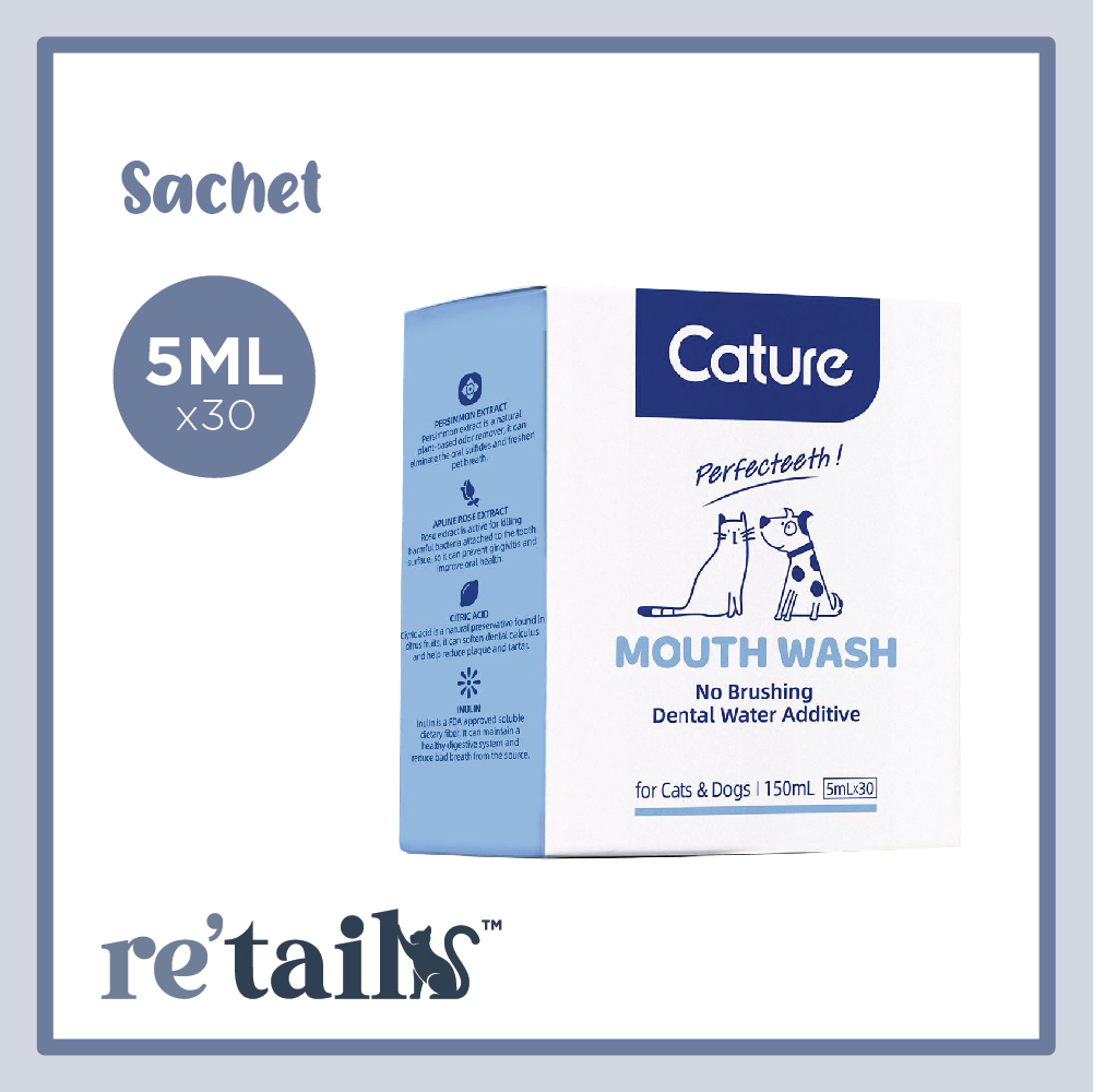 Cature Rollon Oral Care Mouthwash (5ml x 30)