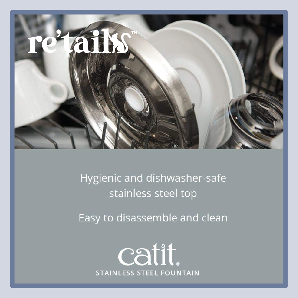 Catit Drinking Fountain Stainless Steel