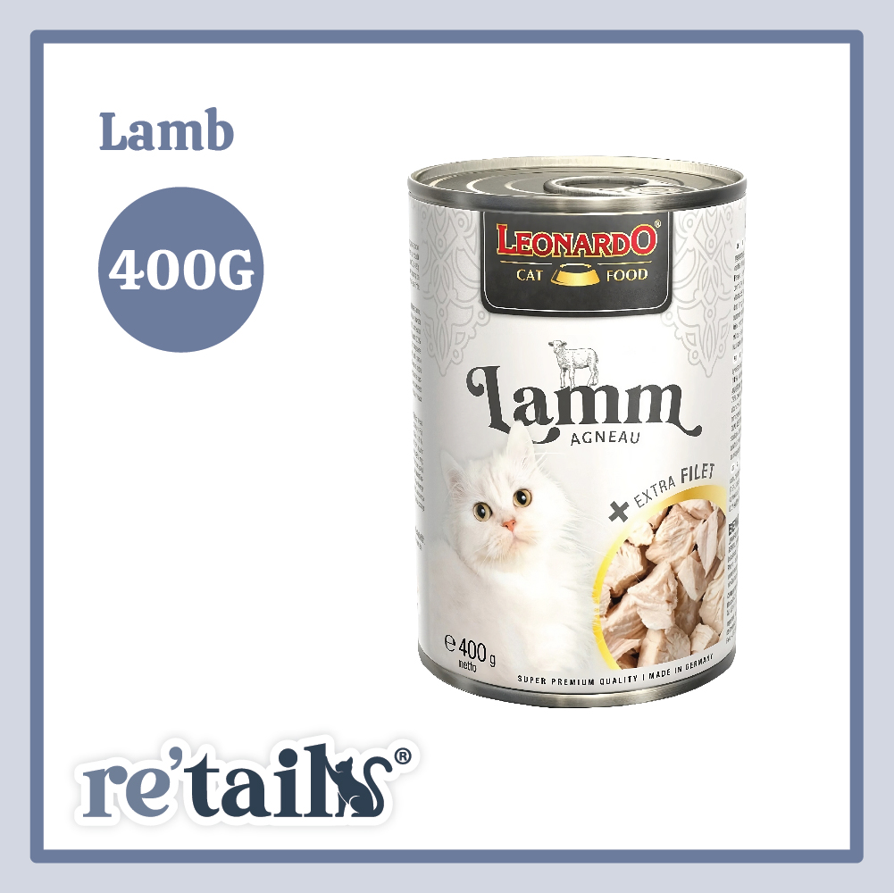 Leonardo Extra Fillet Canned Food (400g)