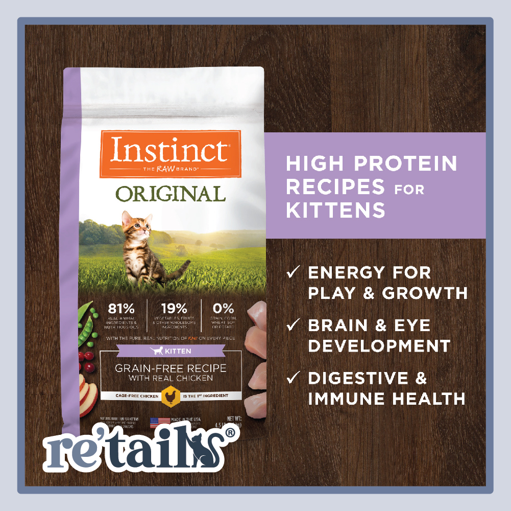 Instinct Original Grain Free Recipe (2kg/2.2kg)