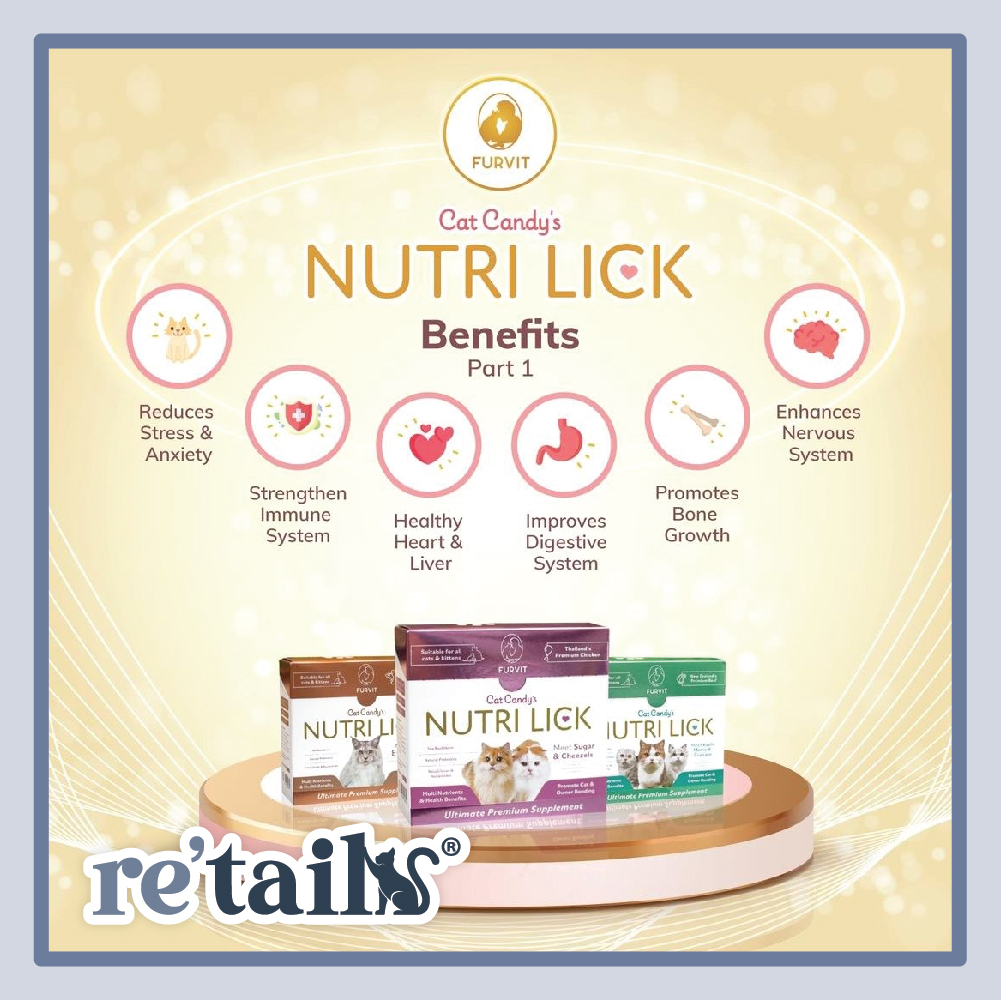 Furvit Cat Candy's Nutri Lick (5g x 40)