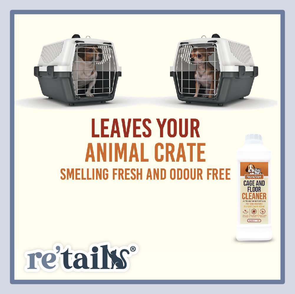 Nanovet Pet Cage & Floor Cleaner (1L)