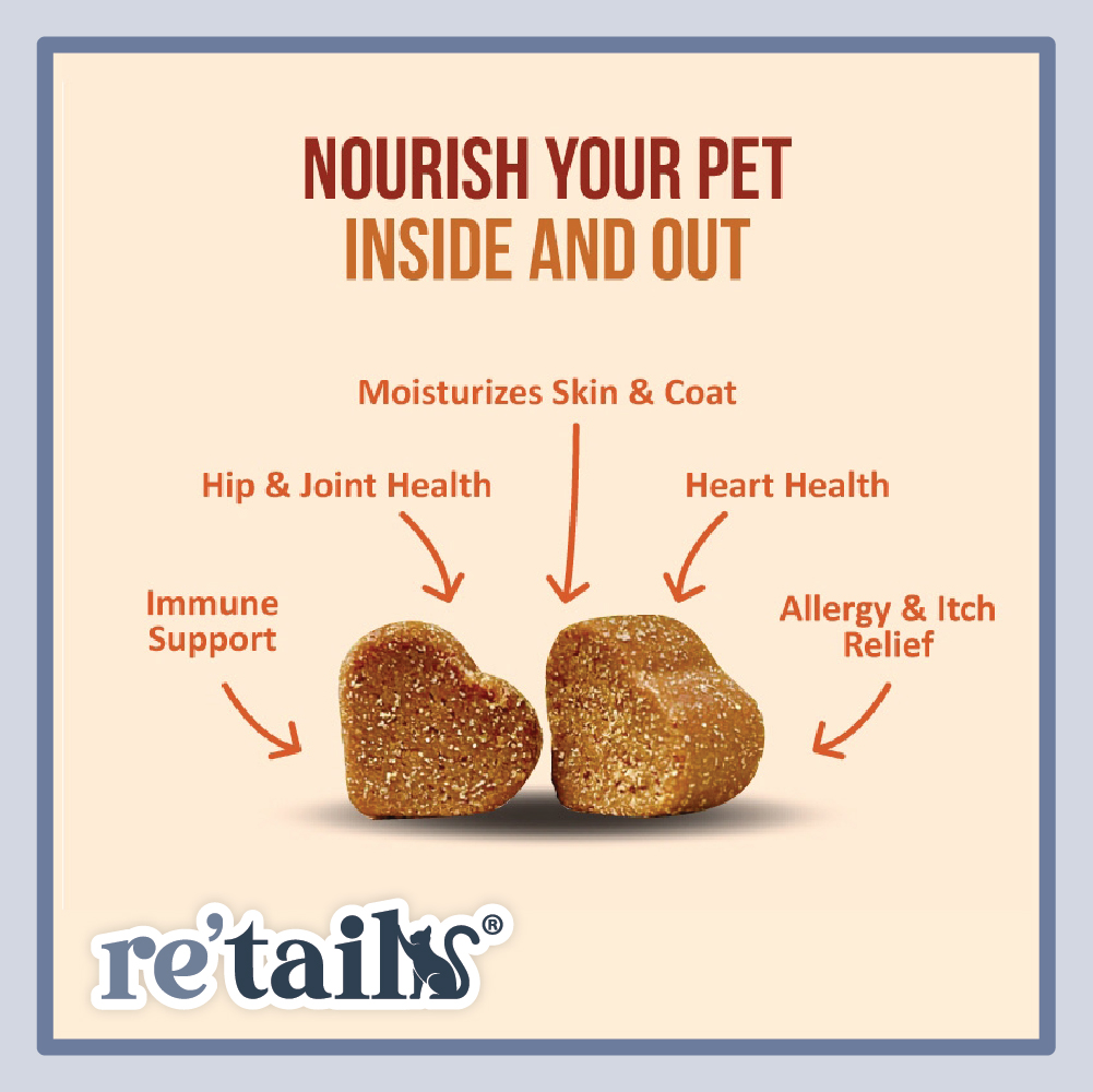 Nanovet Skin + Coat Chews (45 Chews)