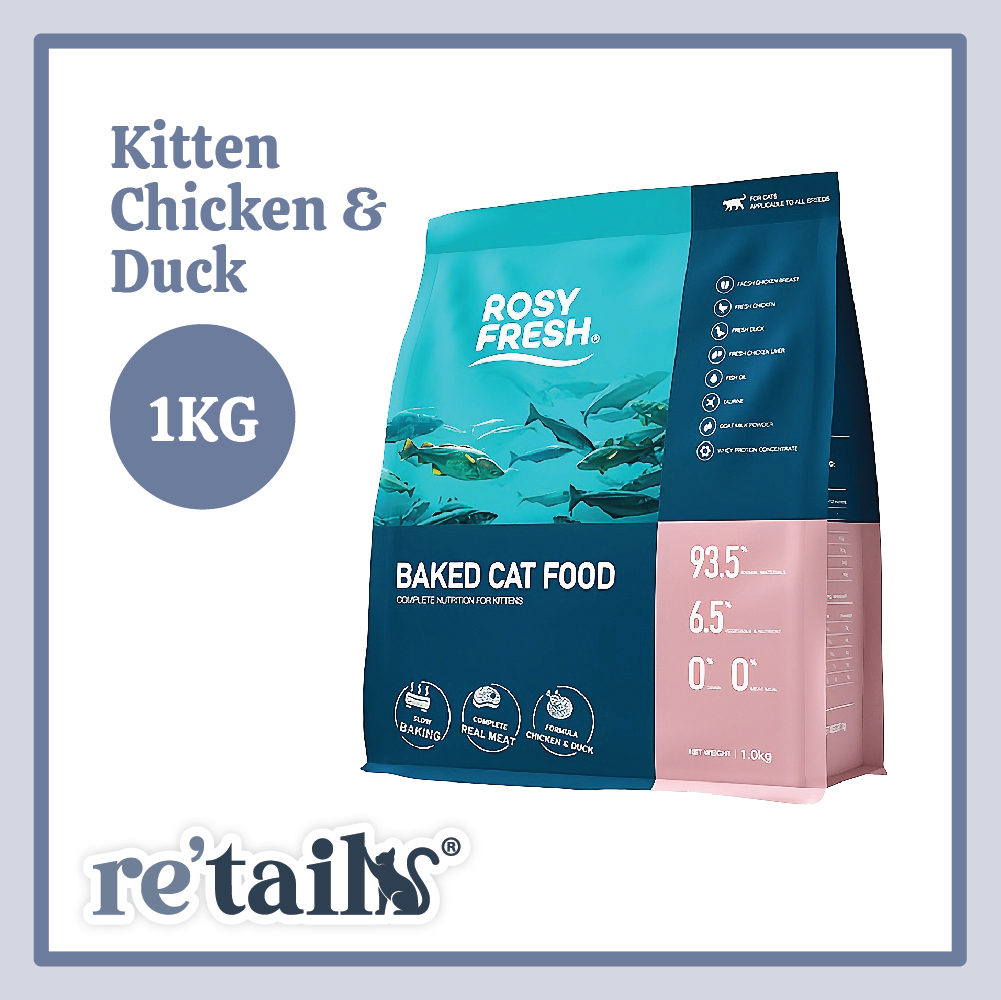 Rosy Fresh Oven Baked Food (1kg/2kg) Cat Dry Food