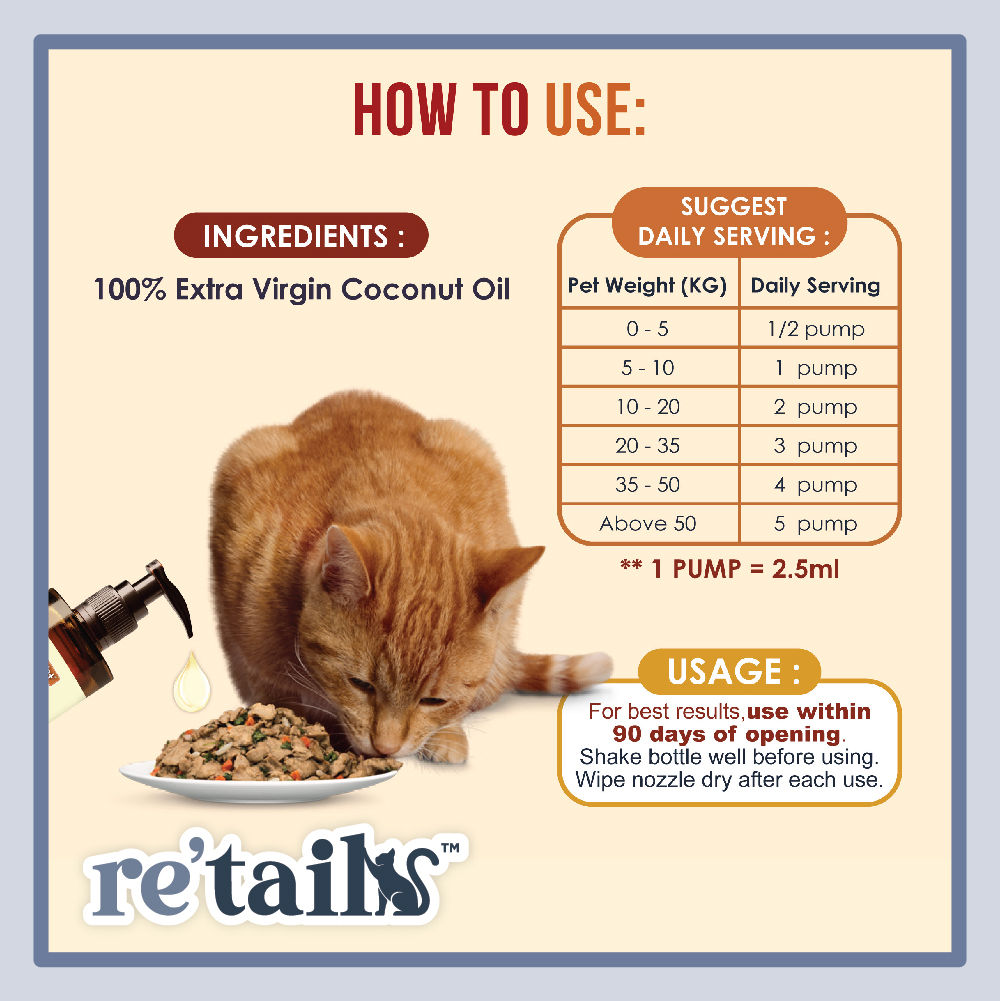 Nanovet Extra Virgin Coconut Oil (100ml)