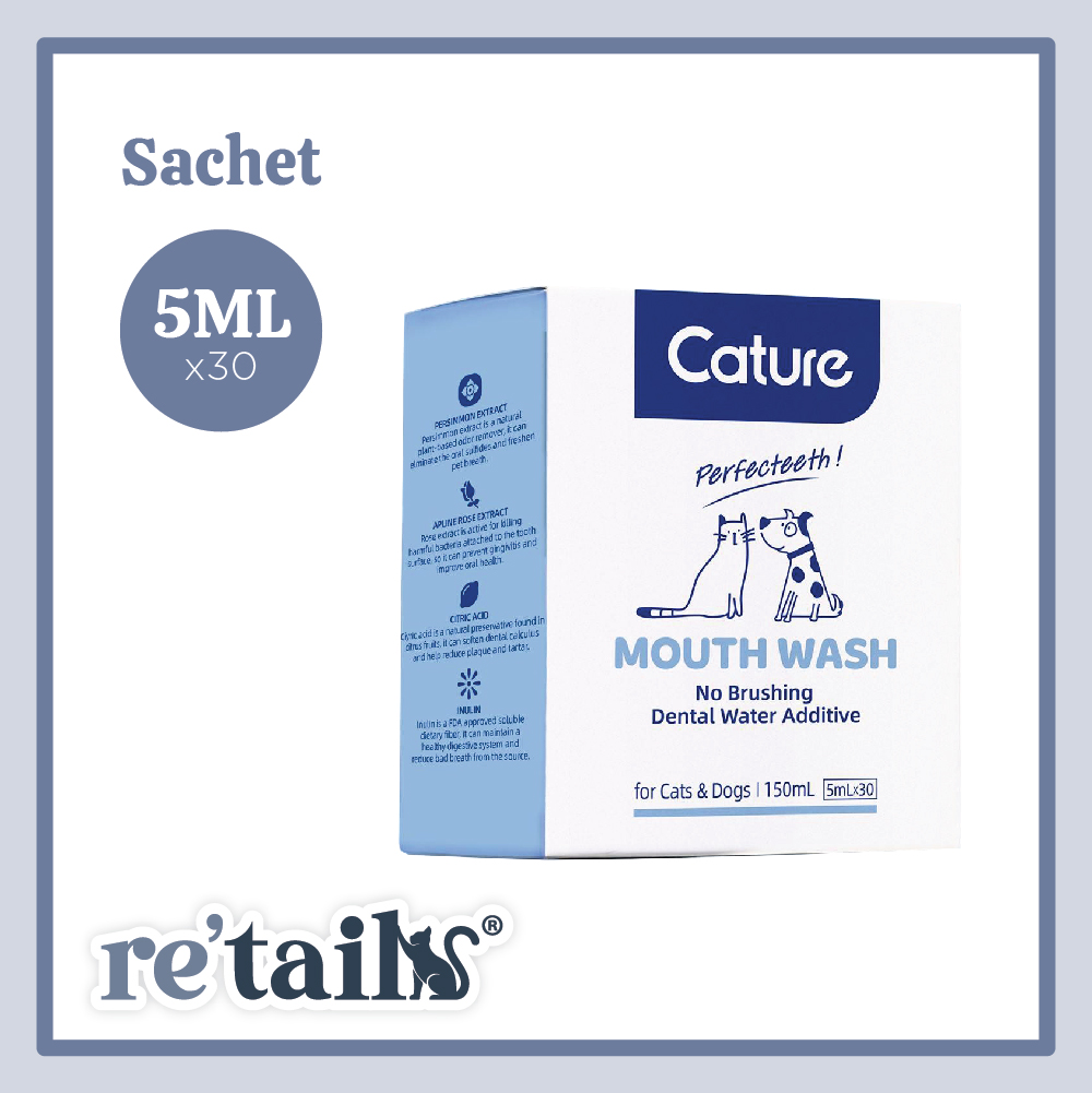 Cature Mouthwash Dental Water Additive (Bottle/Sachet)