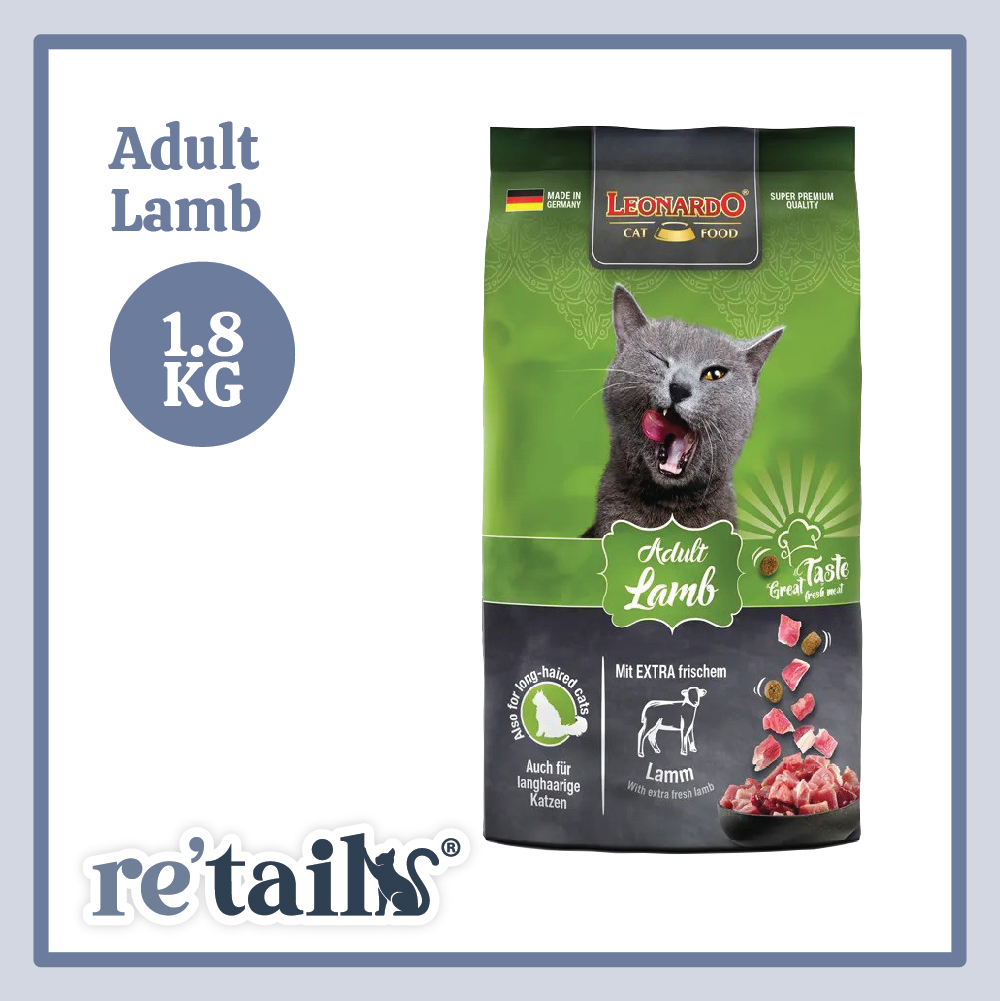 Leonardo Classic Super Premium Cat Dry Food (1.8kg/2kg)