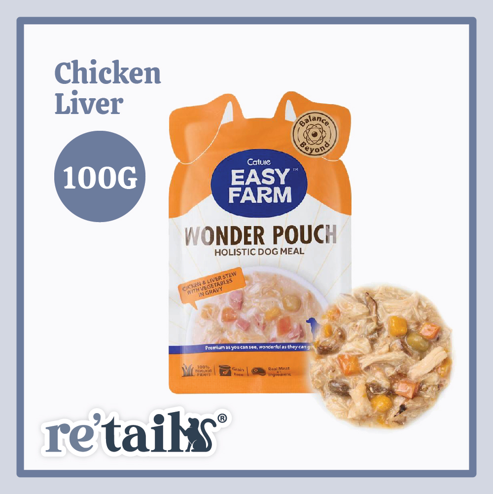 Cature Easy Farm Wonder Pouch (100g) Dog Wet Food