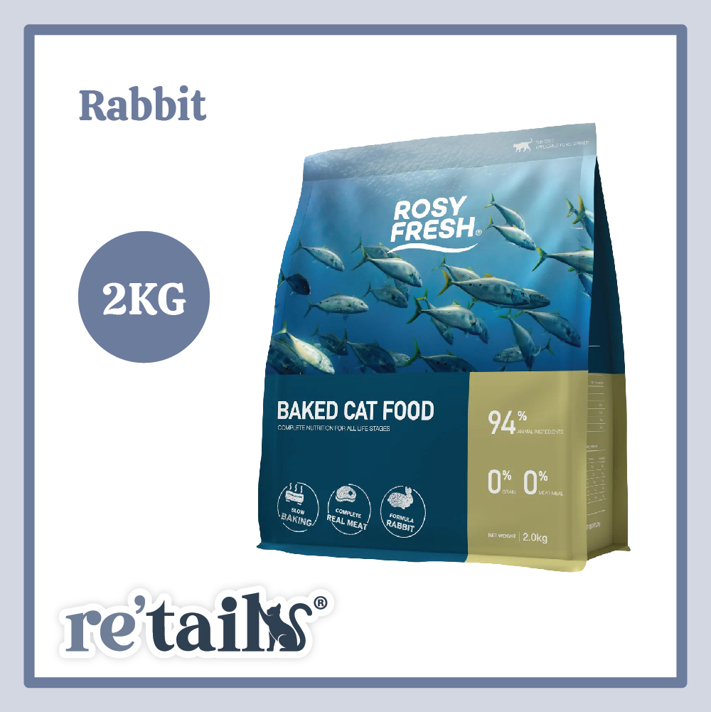 Rosy Fresh Oven Baked Food (1kg/2kg) Cat Dry Food