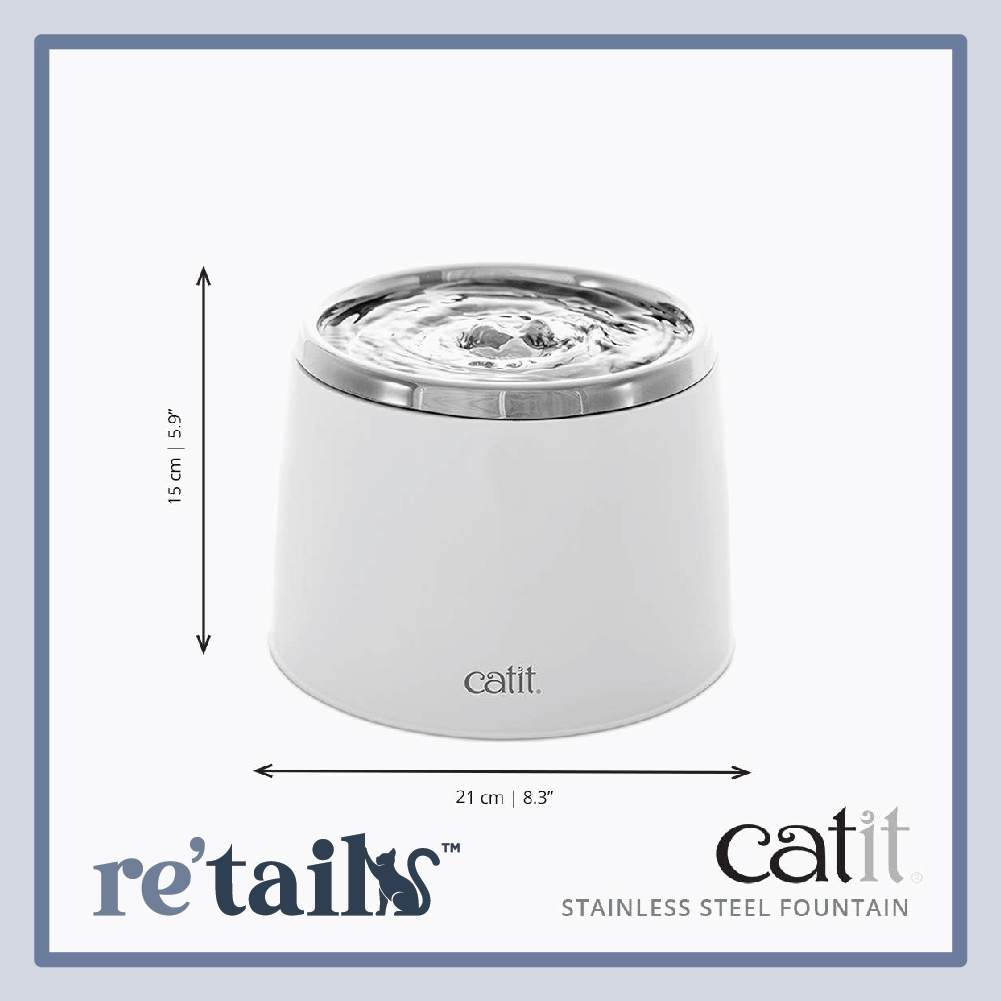 Catit Drinking Fountain Stainless Steel