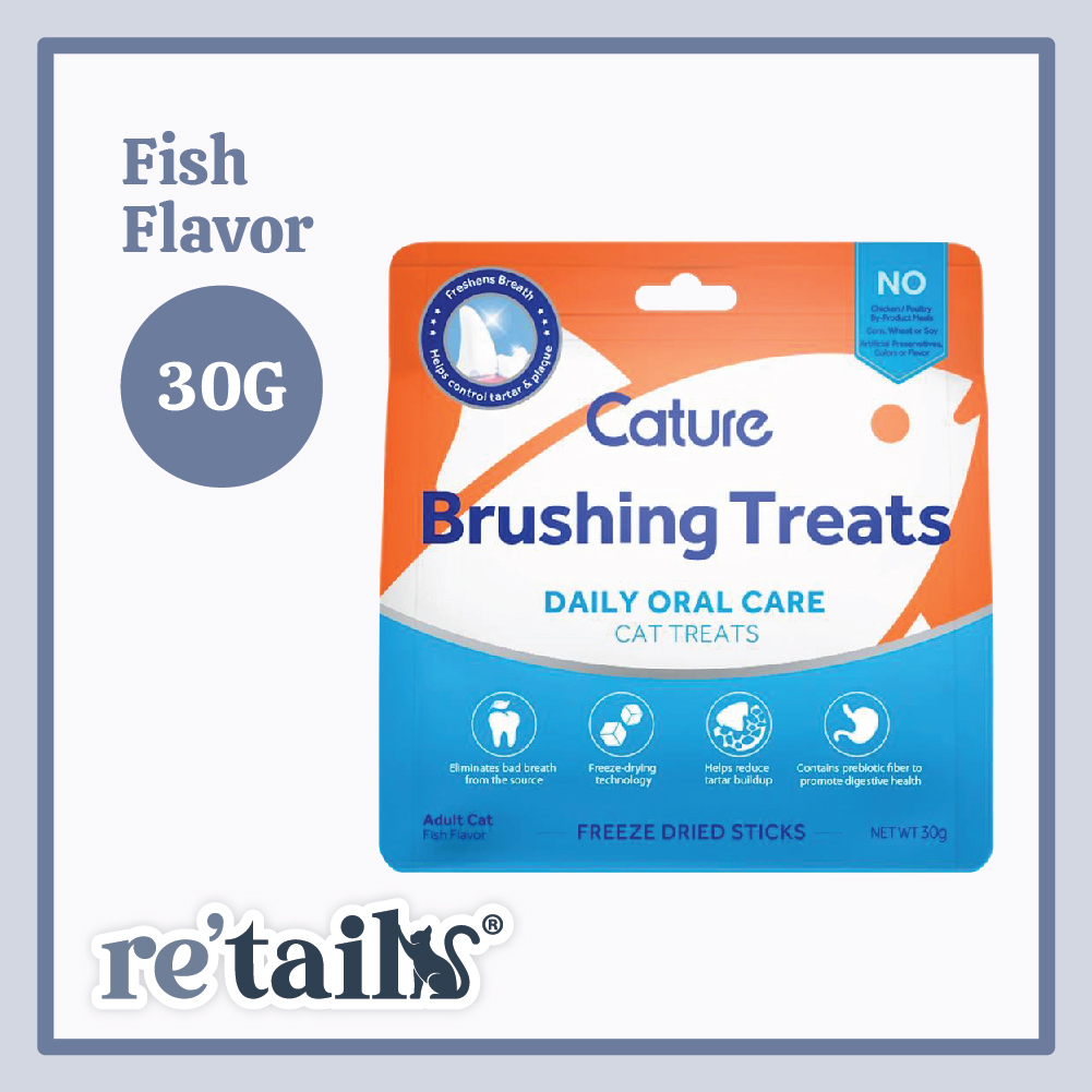 Cature Freeze Dried Brushing Treats (30g)