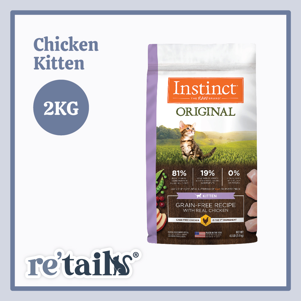 Instinct Original Grain Free Recipe (2kg/2.2kg)