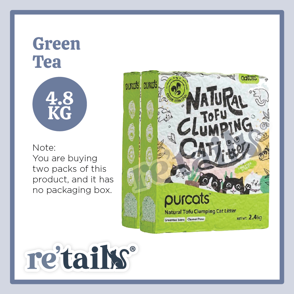 Cature Natural Tofu Clumping Cat Litter (4.8kg/5kg/5.6kg)