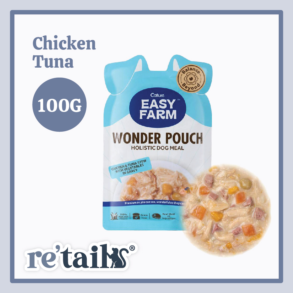 Cature Easy Farm Wonder Pouch (100g) Dog Wet Food