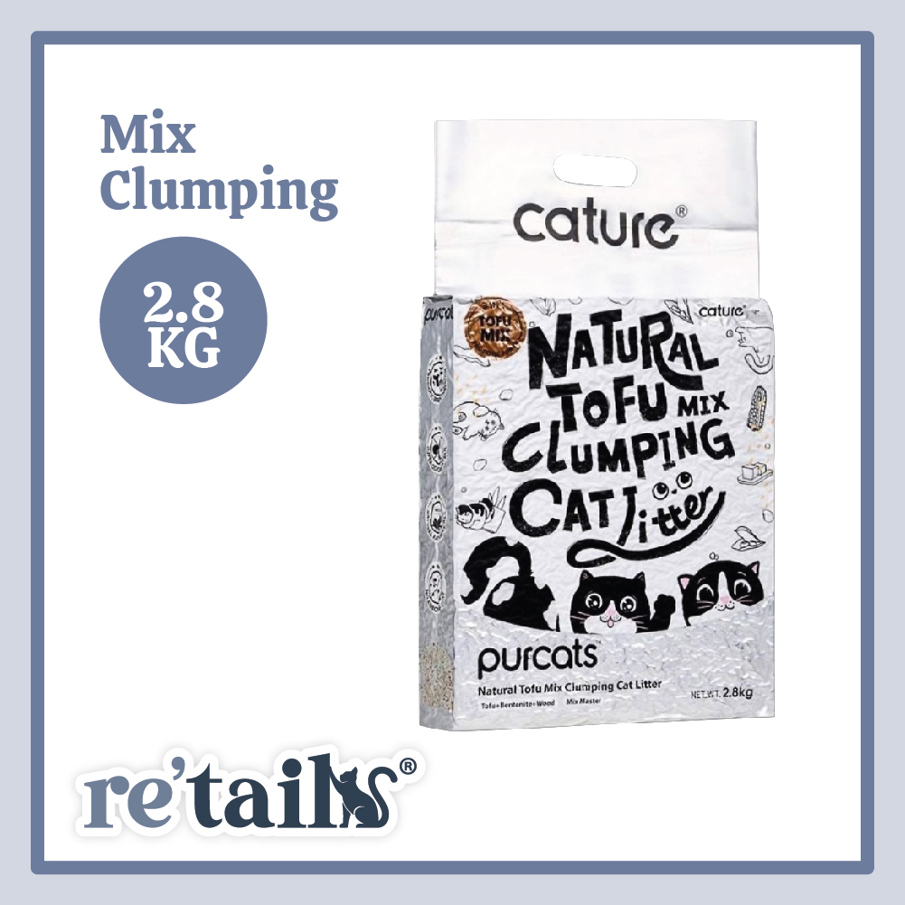 Cature Natural Tofu Clumping Cat Litter (Single)