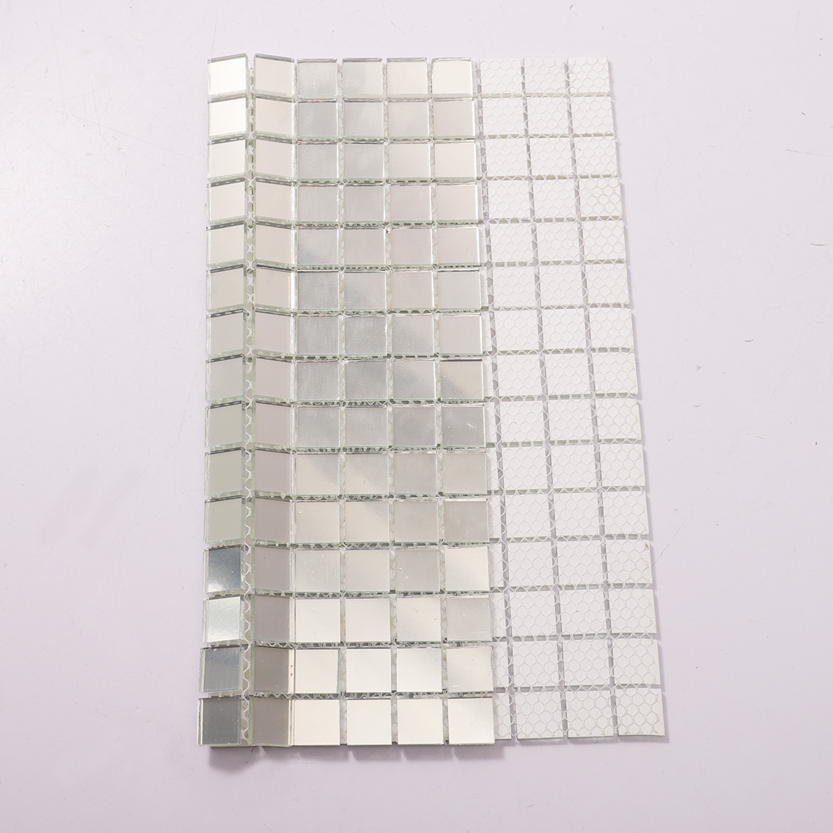 Silver Mirror Glass Mosaic Tiles for wall