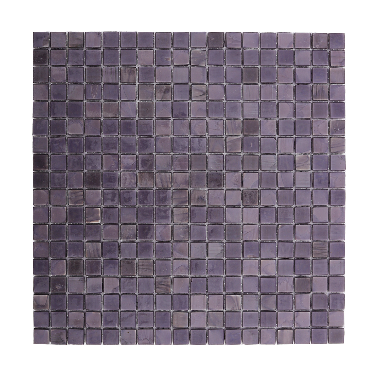 Showcasing the vibrant dark purple glass bathroom shower mosaic wall tile design.