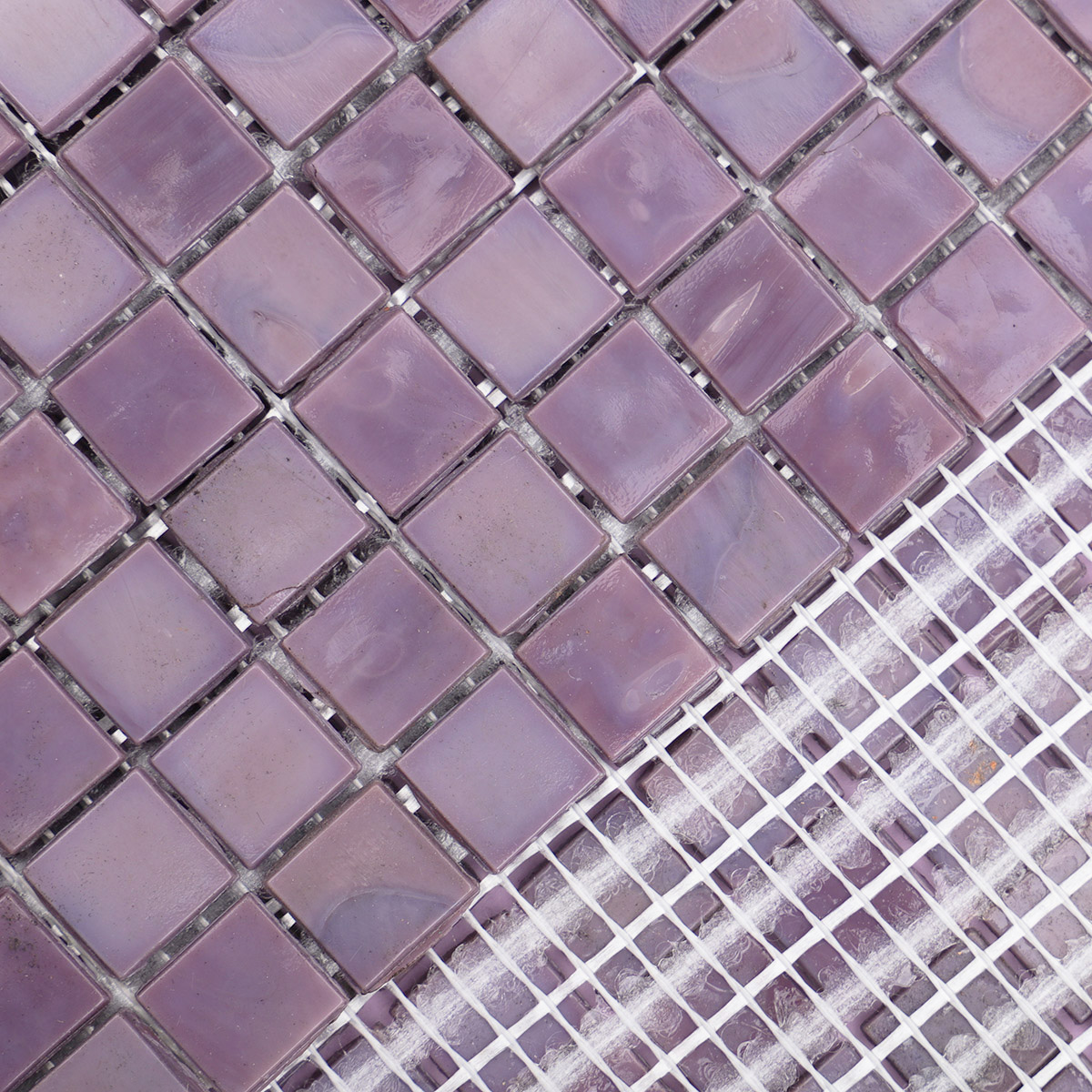  Grape Purple Glass Mosaic Wall and Floor Tile