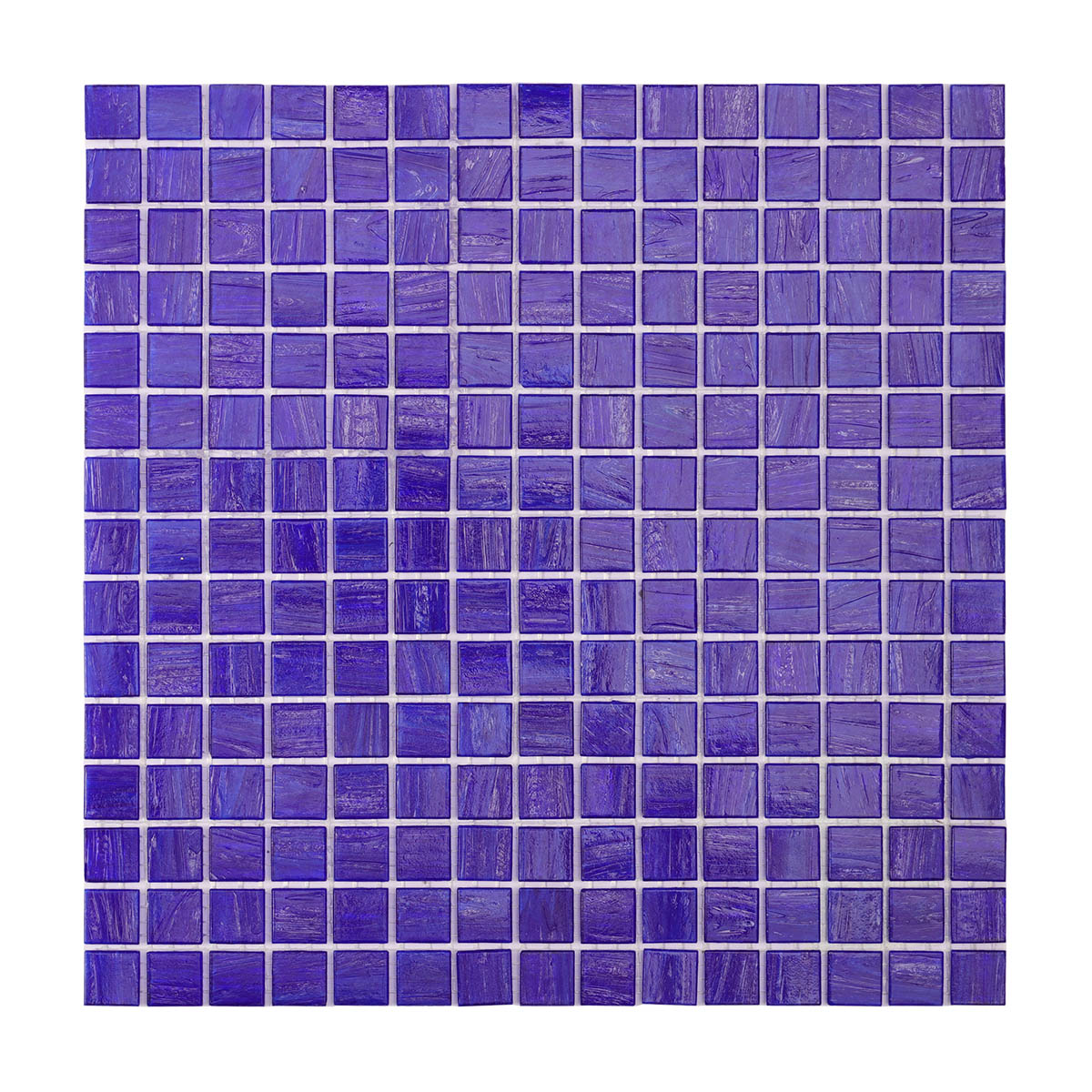 Royal Blue Fired Erath Glass Mosaic Tiles 20mmX20mm