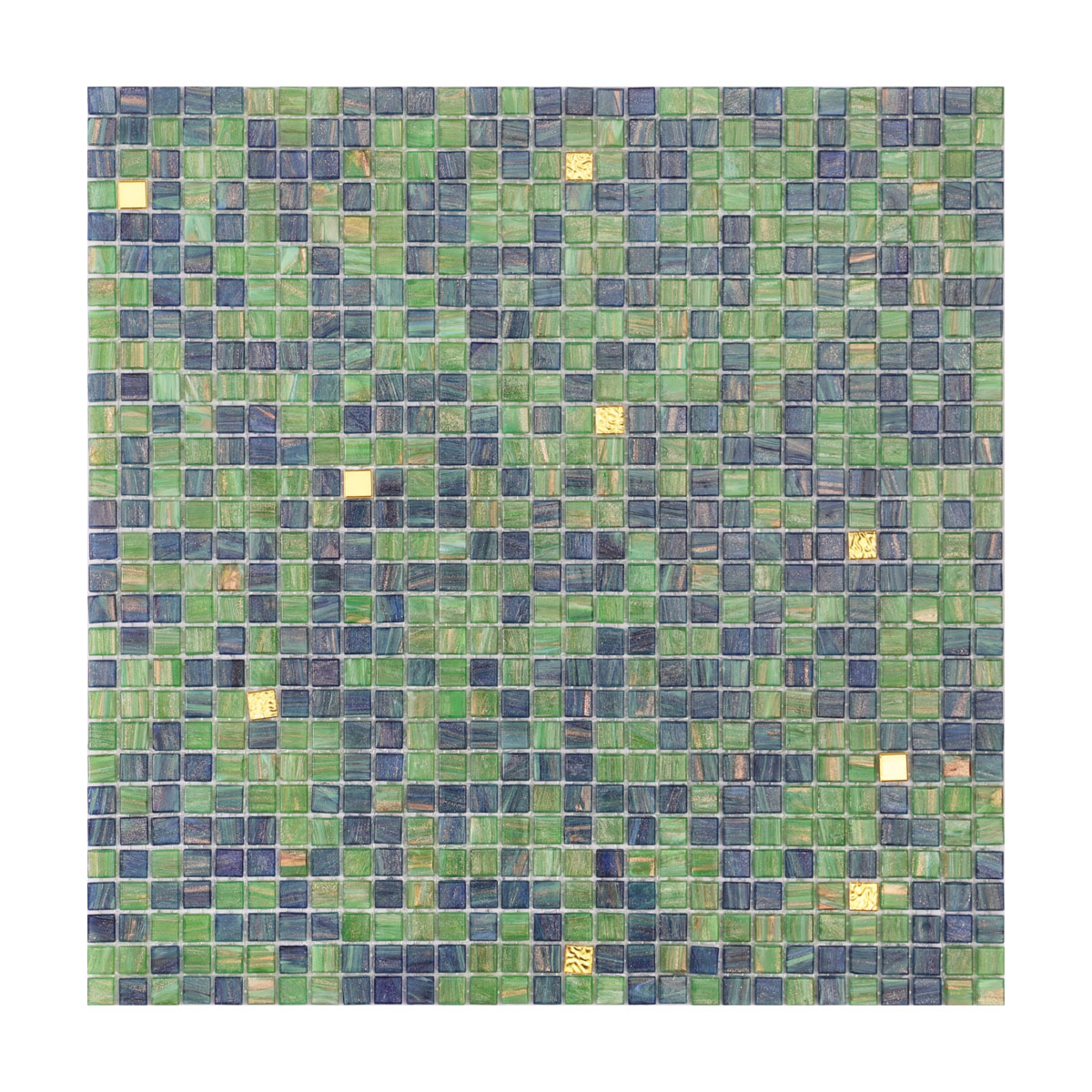 10X10mm Mini Square Glass Mosaic Tiles Sold by Sheet
