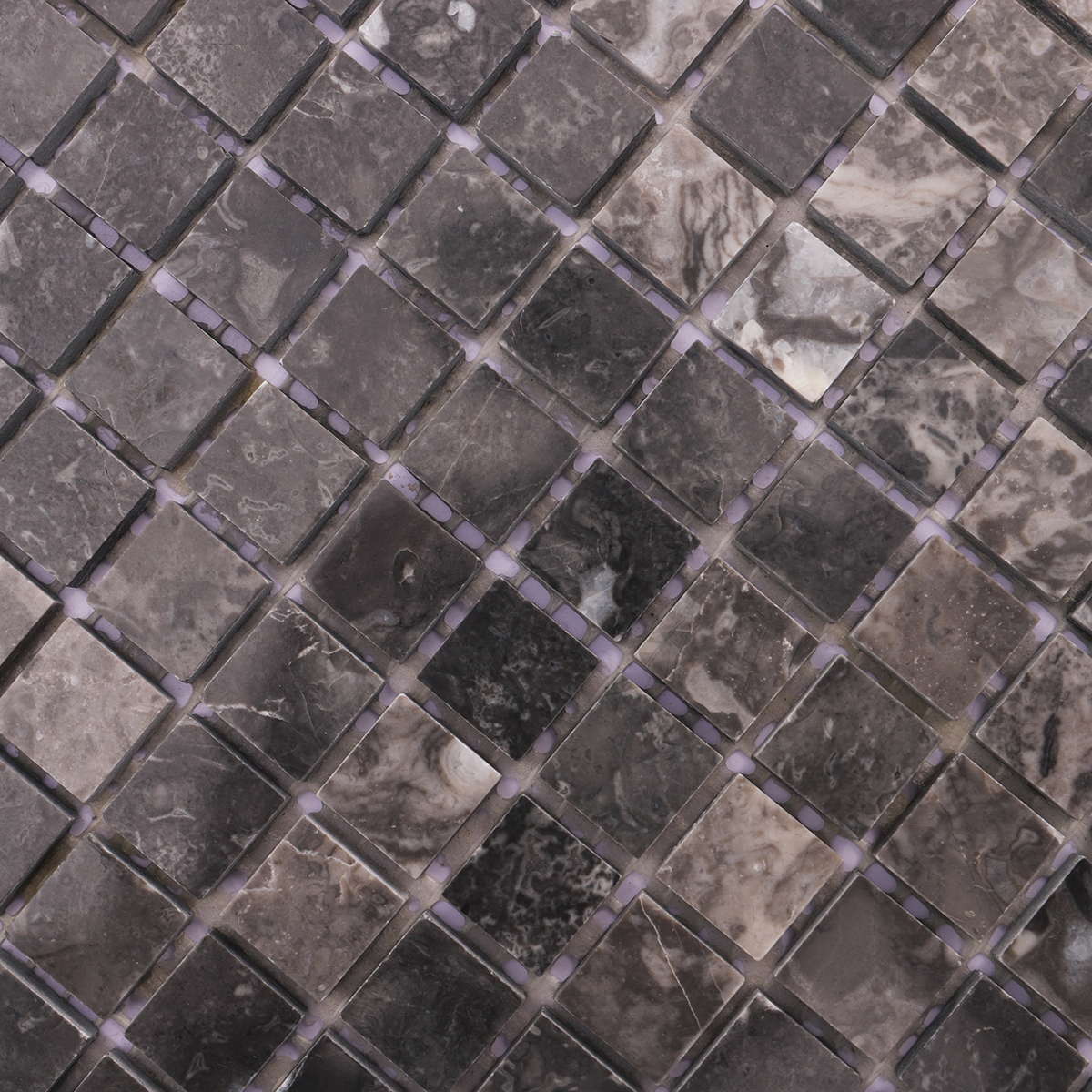 Detailed view showing the natural slate variations in dark gray.