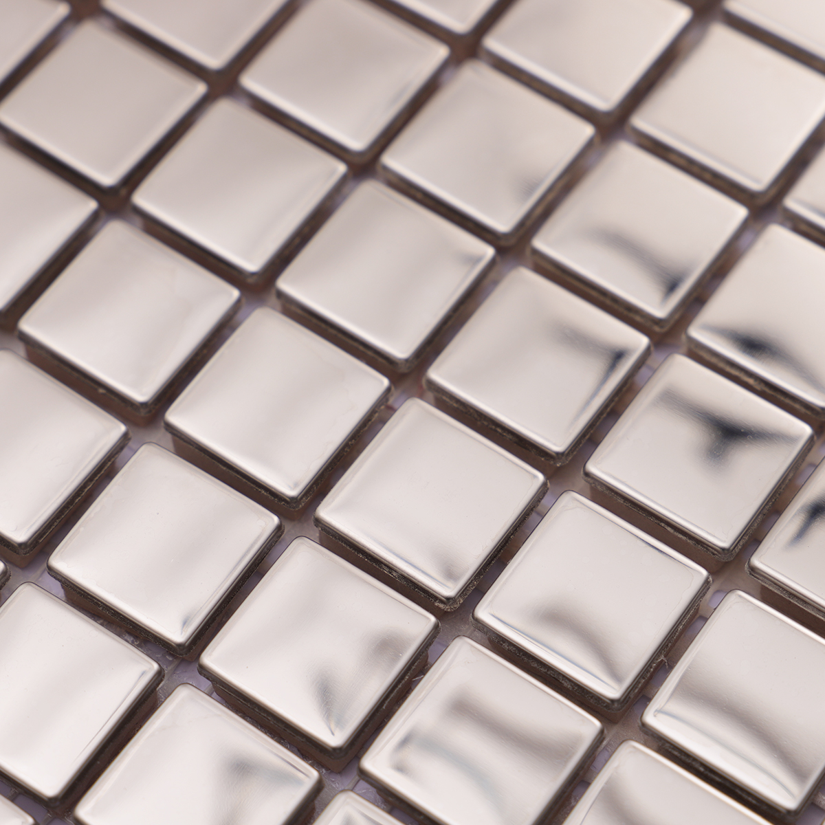 Detailed view highlighting the sleek and polished stainless steel surface.